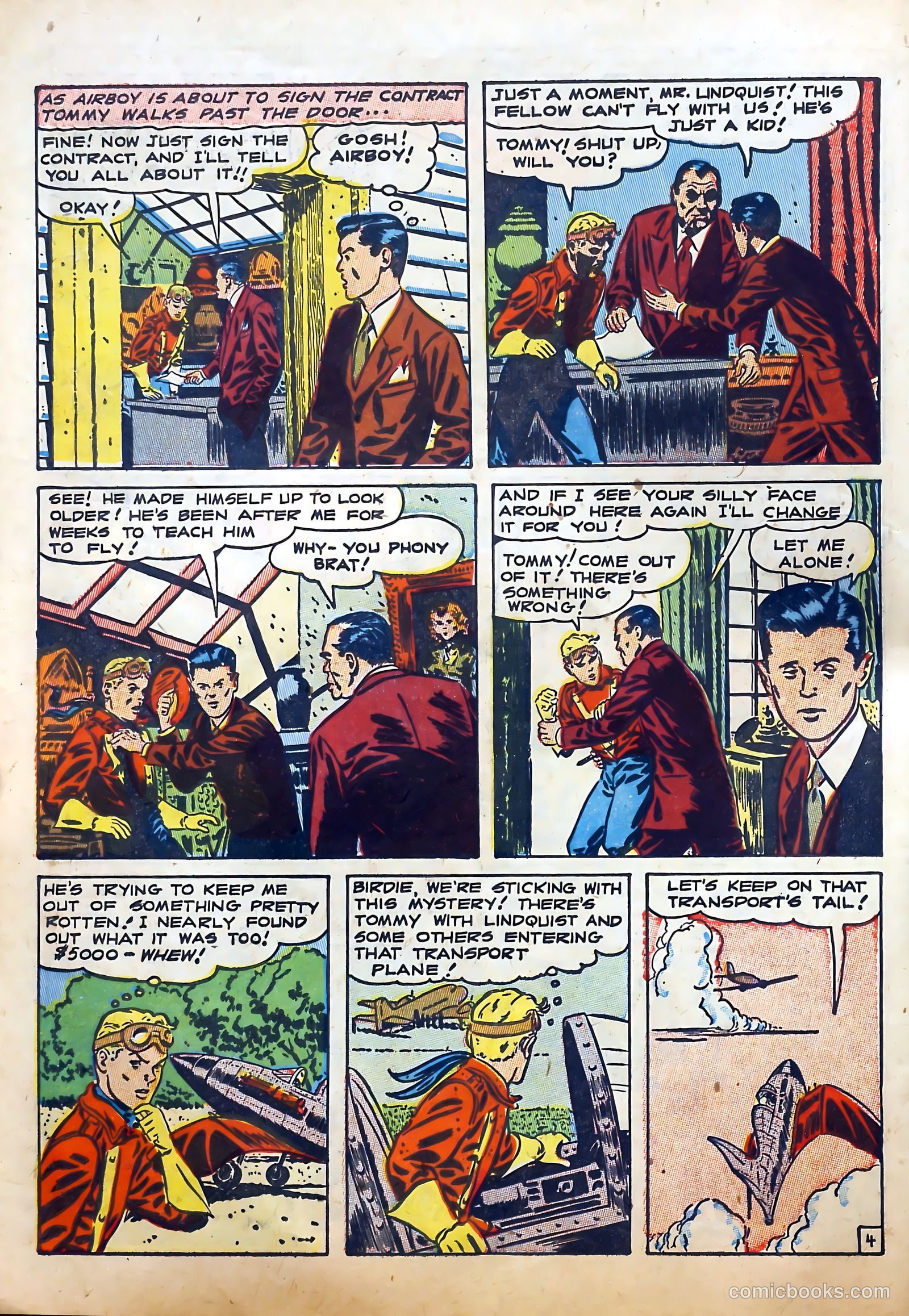 Airboy Comics #1 (1953) — page 6 of 52