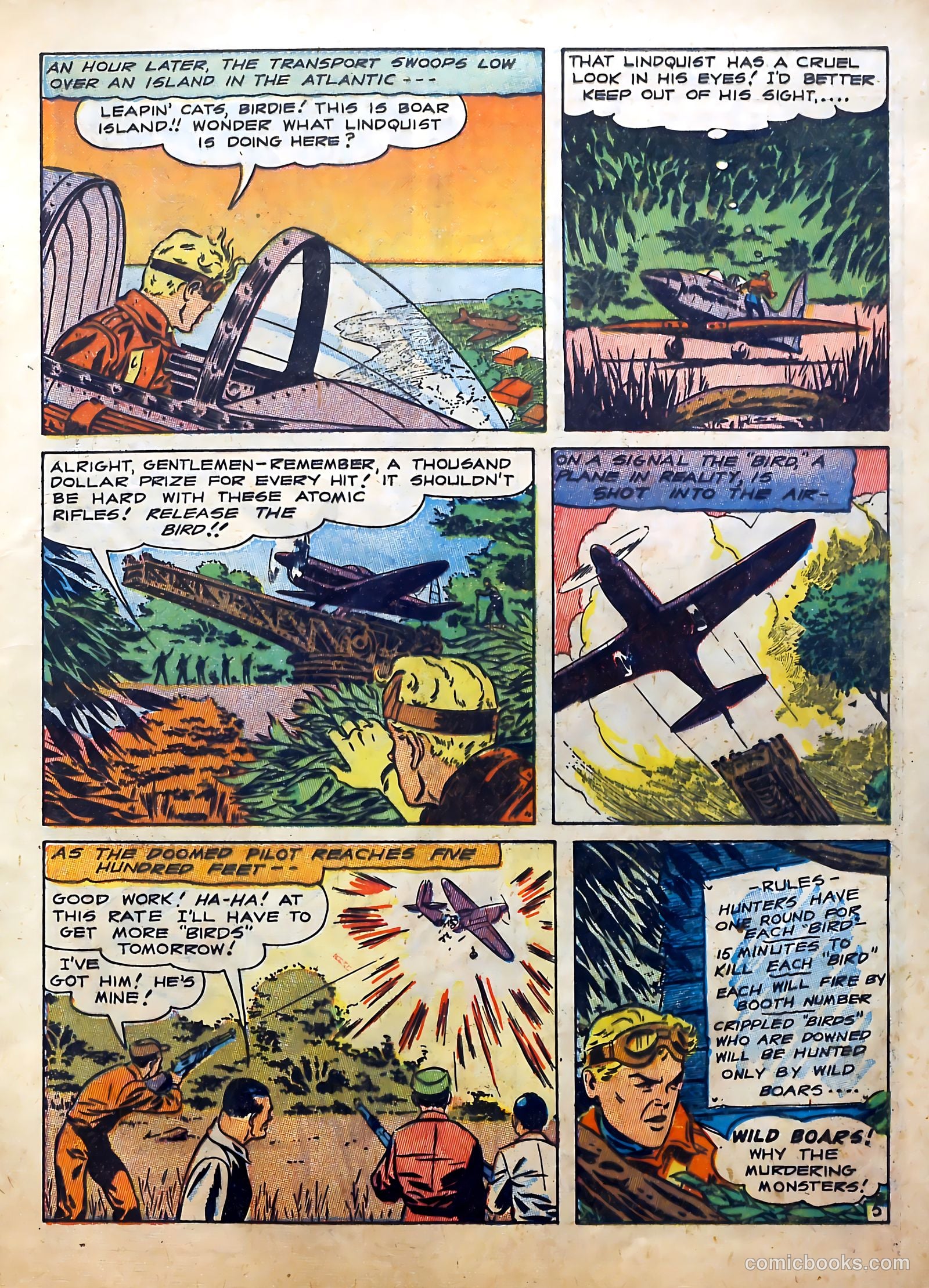 Airboy Comics #1 (1953) — page 7 of 52