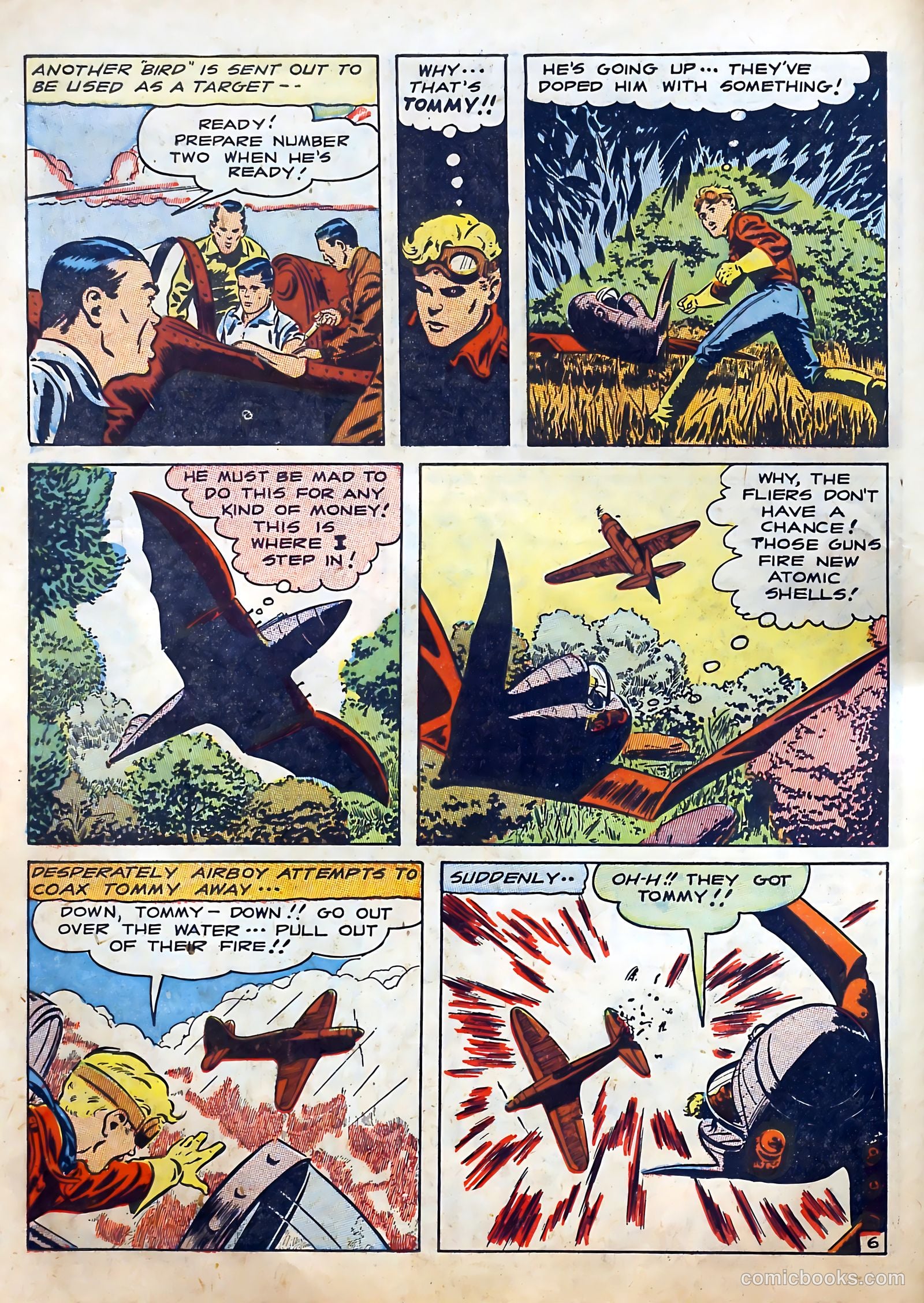Airboy Comics #1 (1953) — page 8 of 52