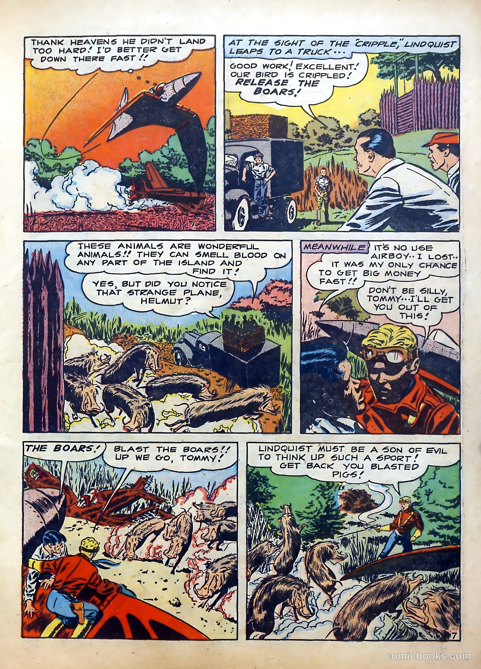 Airboy Comics #1 (1953) — page 9 of 52