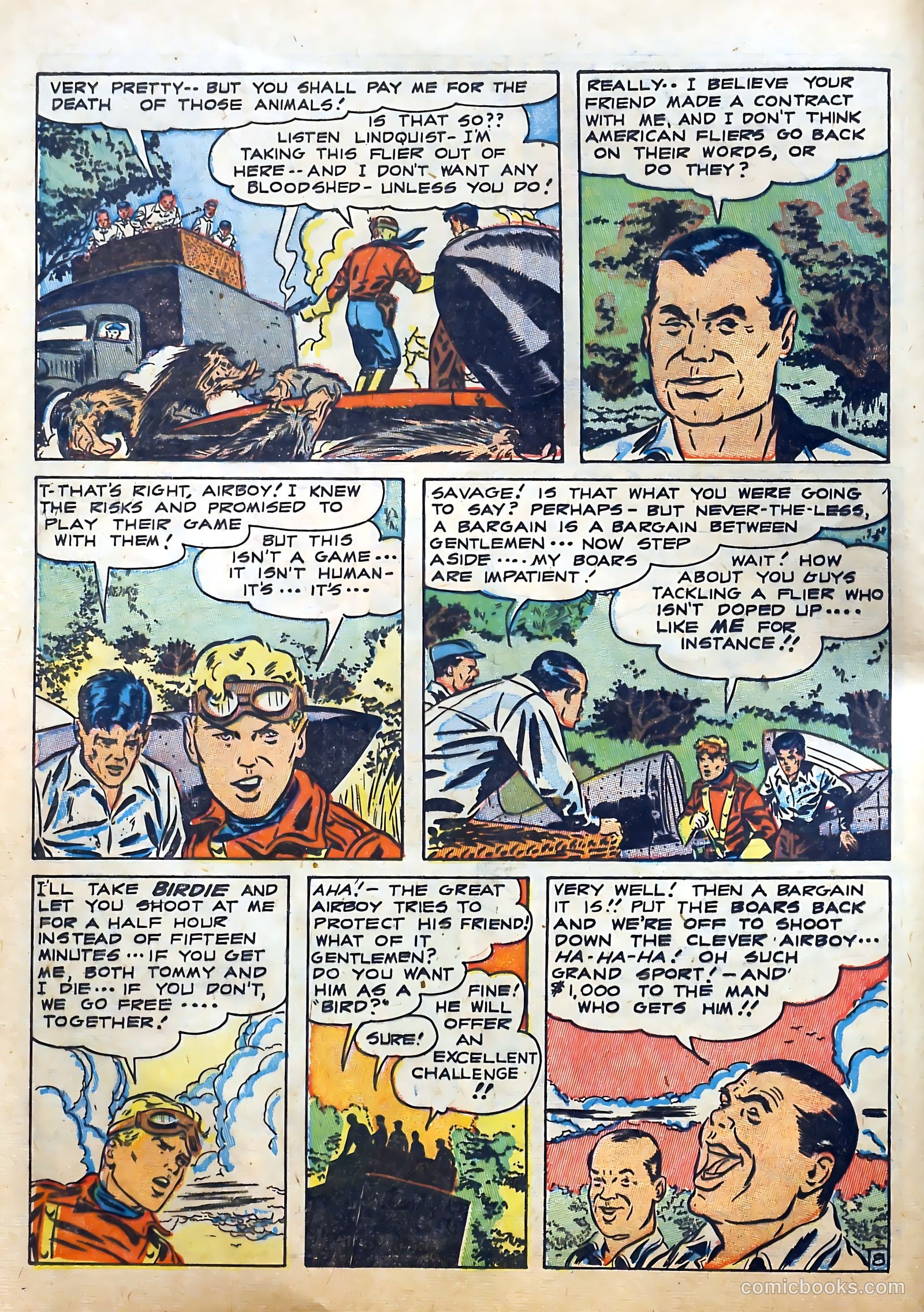Airboy Comics #1 (1953) — page 10 of 52