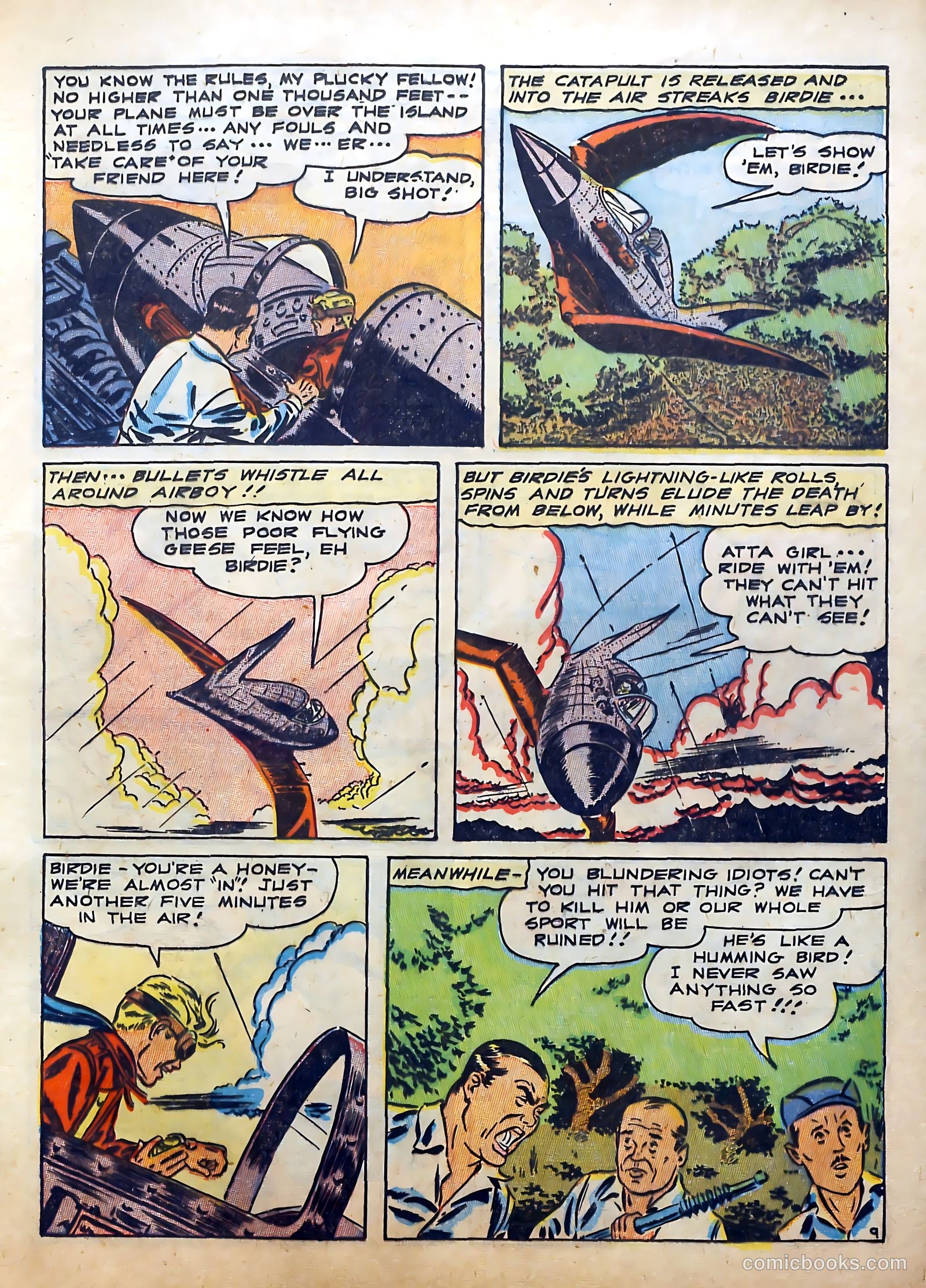 Airboy Comics #1 (1953) — page 11 of 52