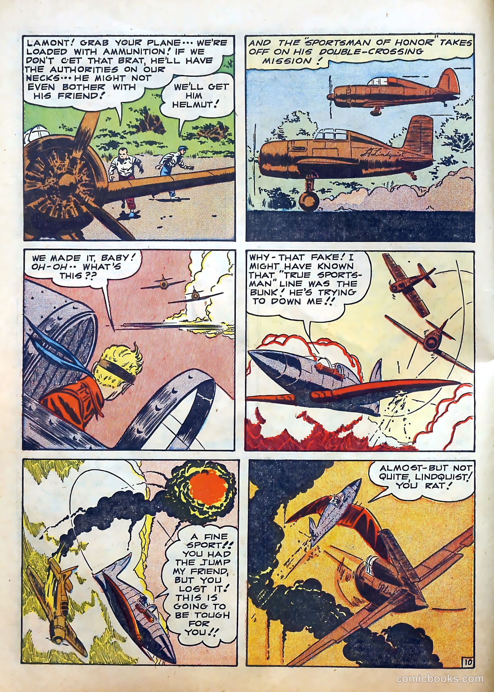 Airboy Comics #1 (1953) — page 12 of 52