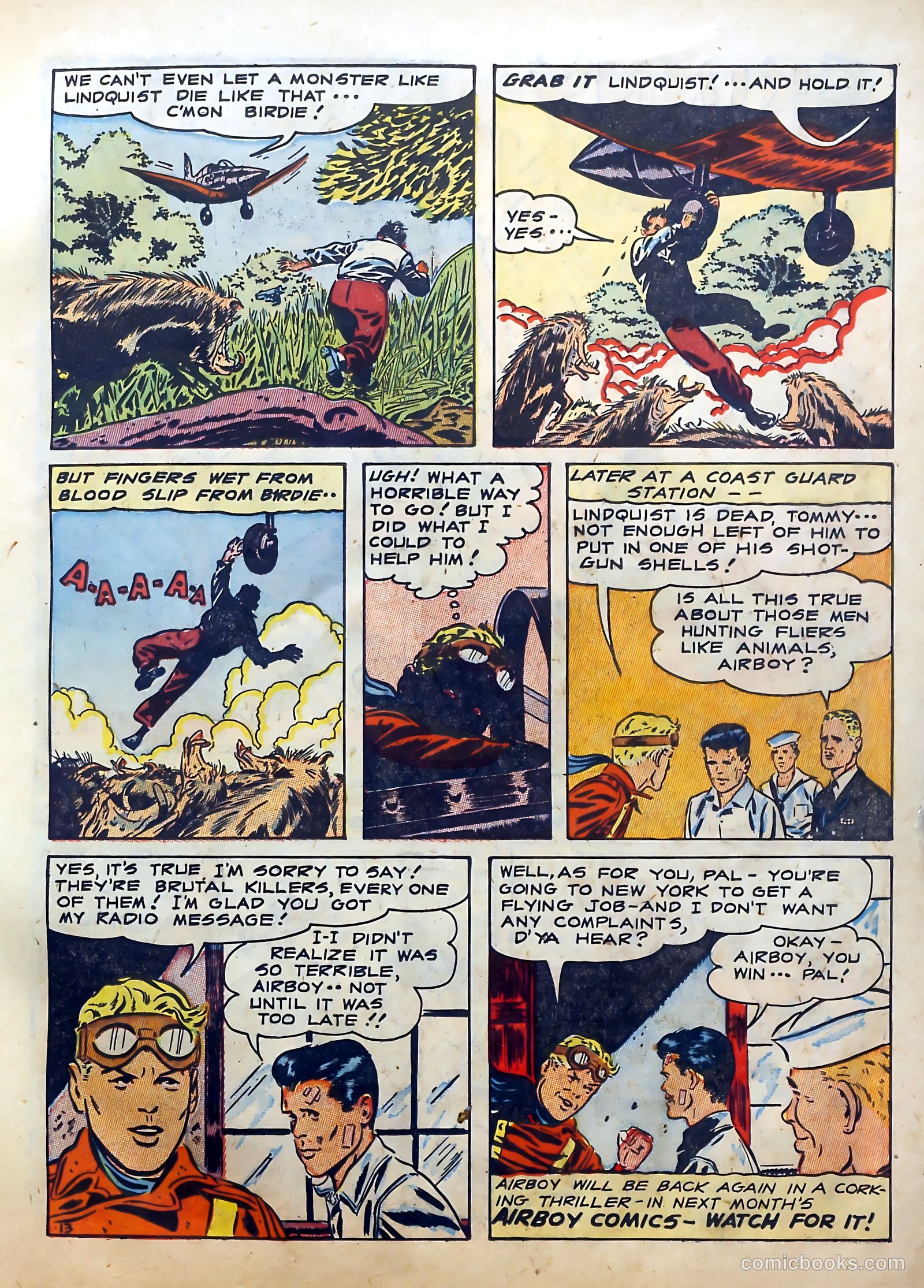 Airboy Comics #1 (1953) — page 15 of 52