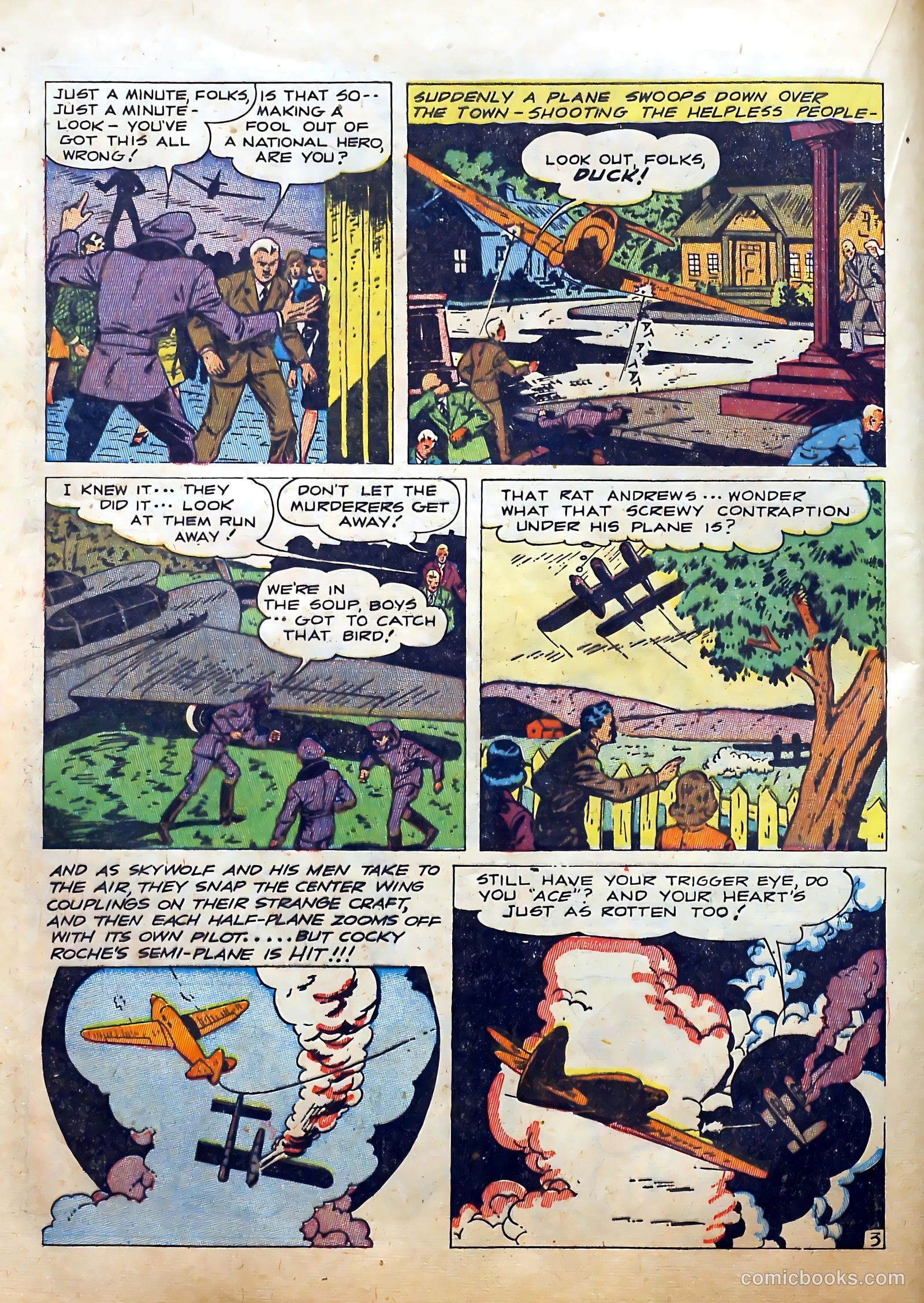 Airboy Comics #1 (1953) — page 22 of 52