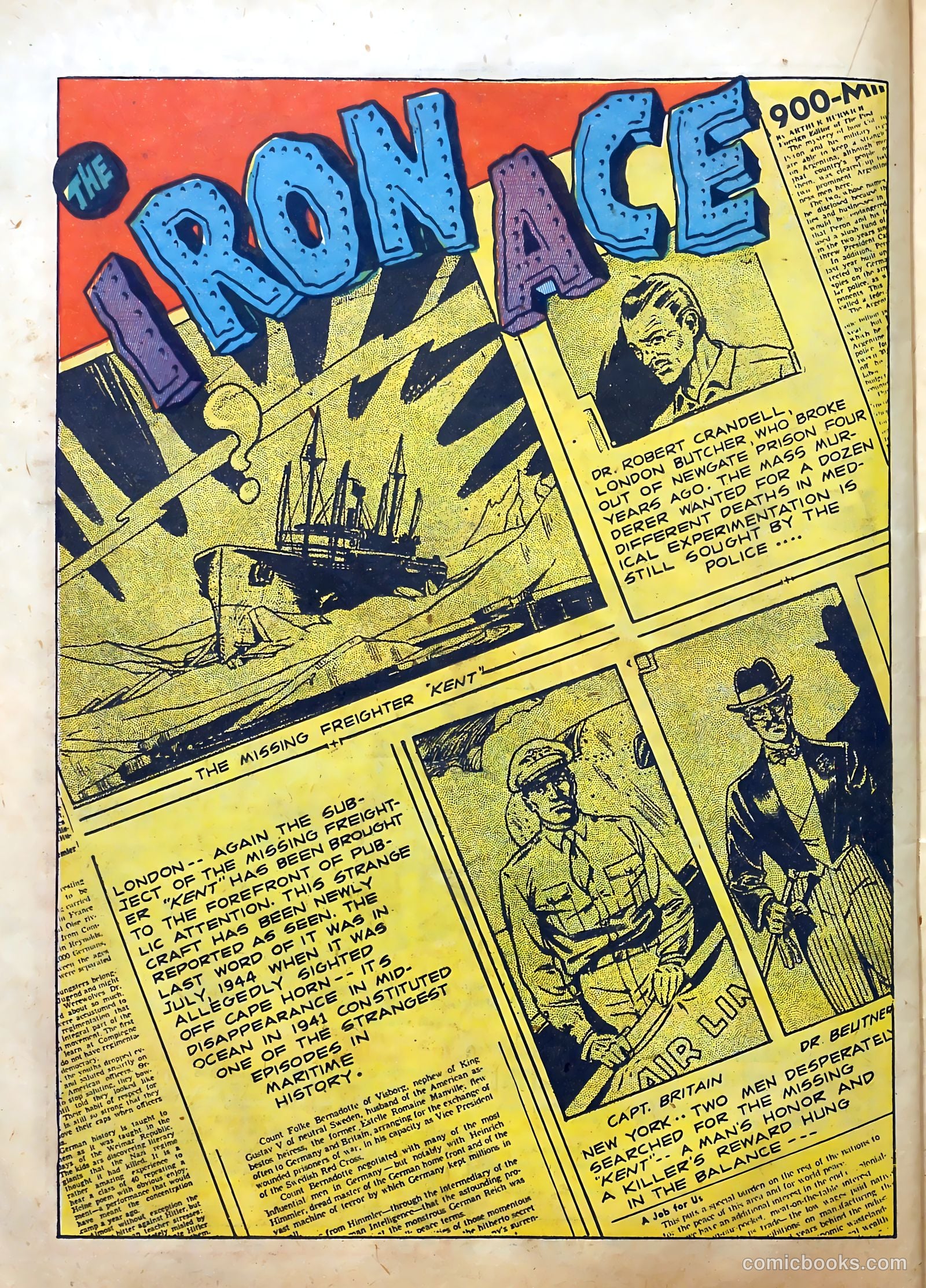 Airboy Comics #1 (1953) — page 32 of 52