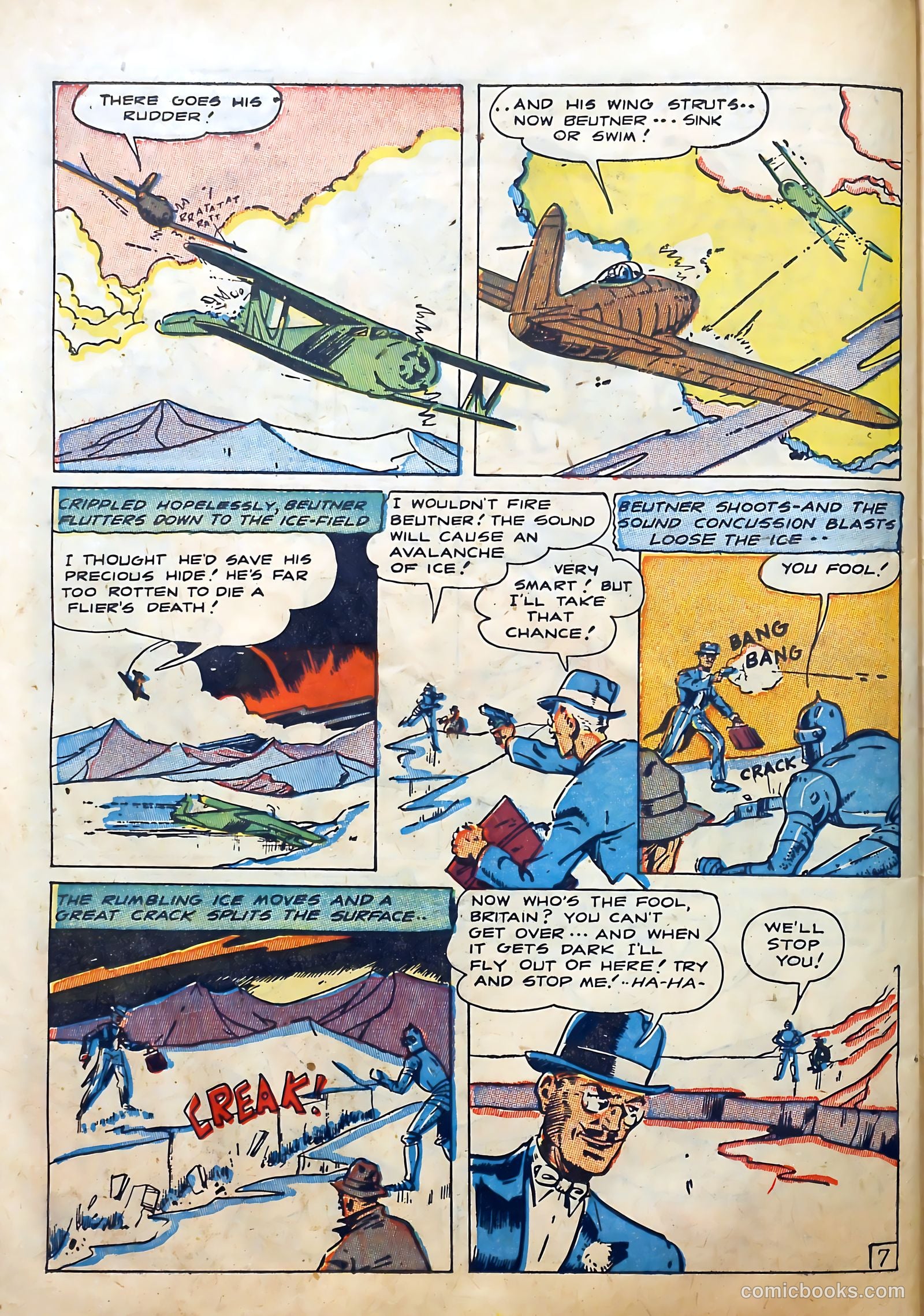 Airboy Comics #1 (1953) — page 38 of 52