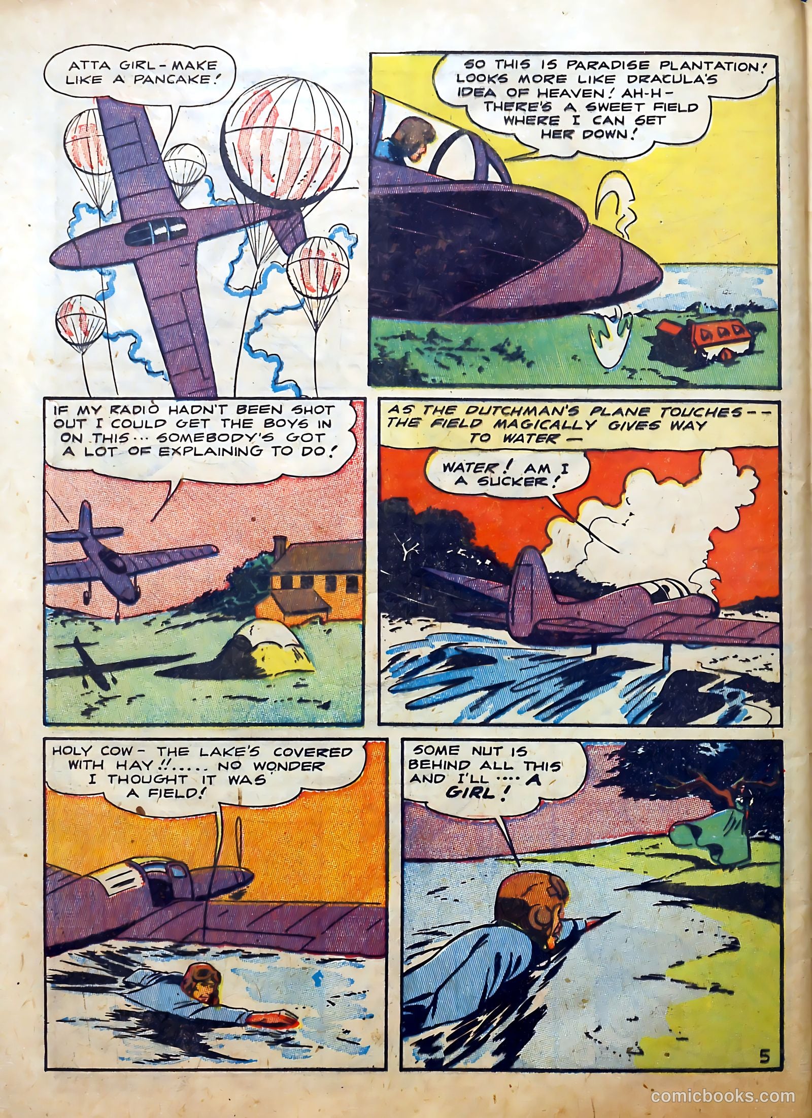 Airboy Comics #1 (1953) — page 46 of 52