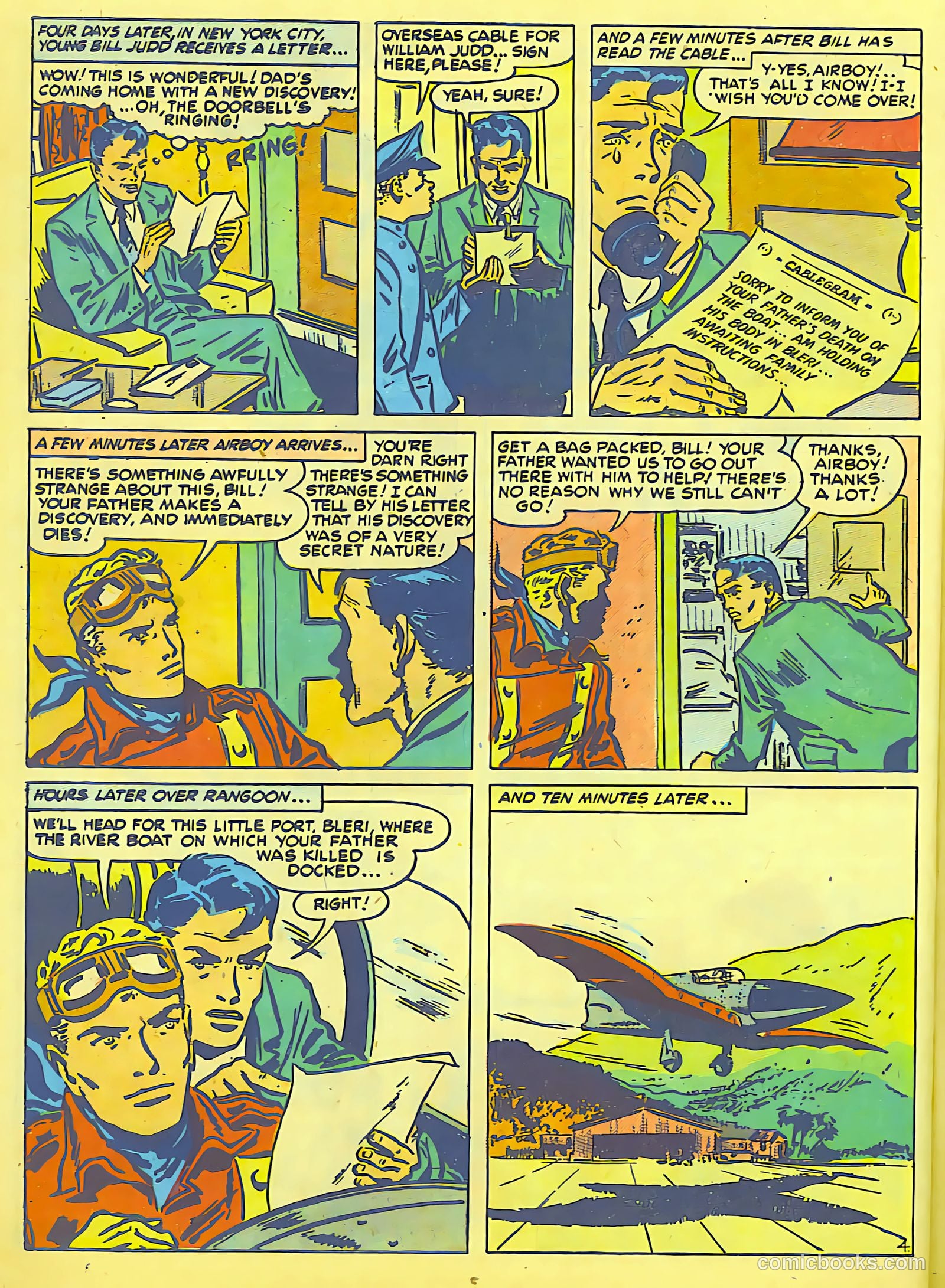 Airboy Comics #2 (1953) — page 6 of 52