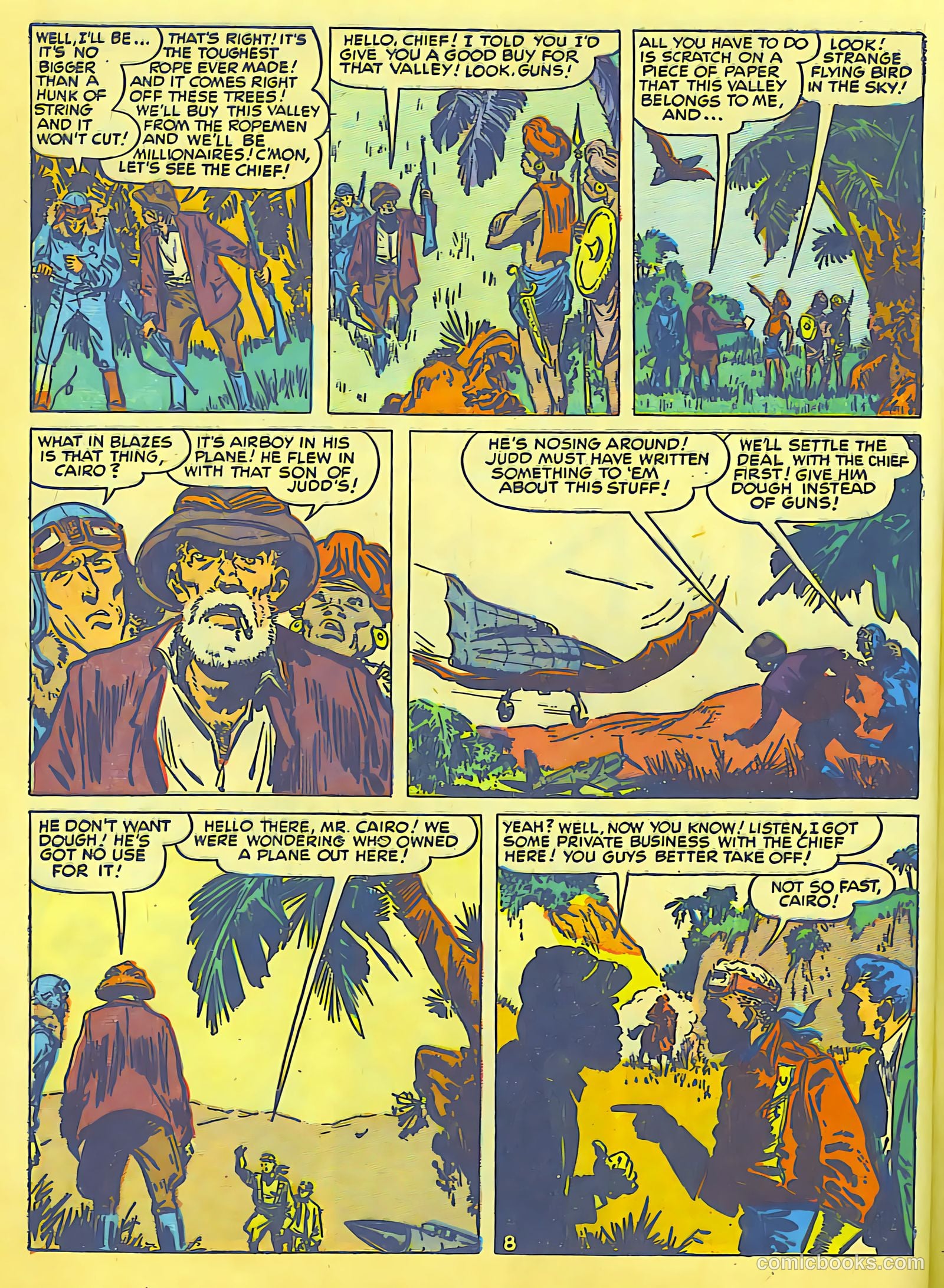 Airboy Comics #2 (1953) — page 10 of 52