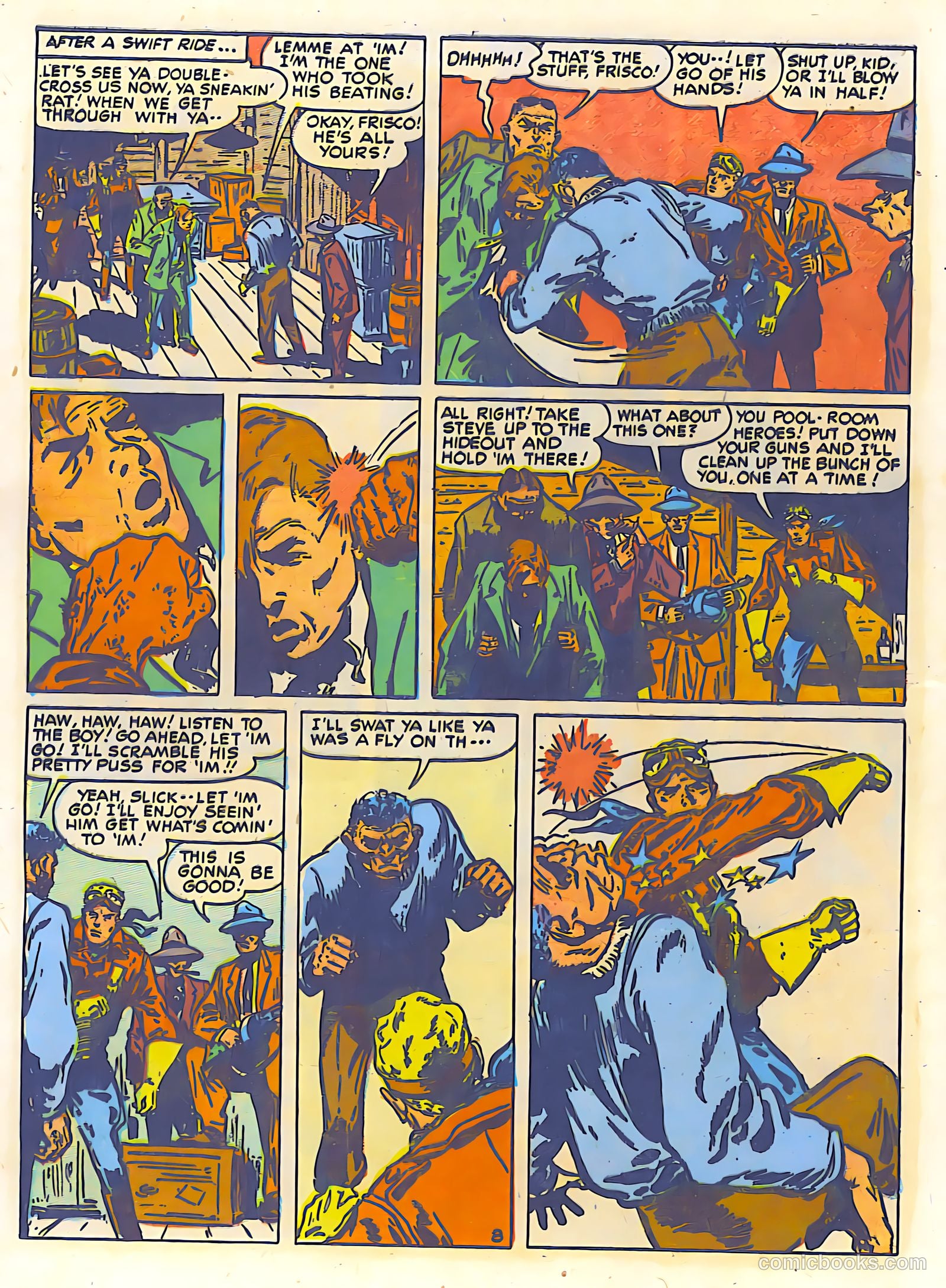 Airboy Comics #3 (1949) — page 10 of 52