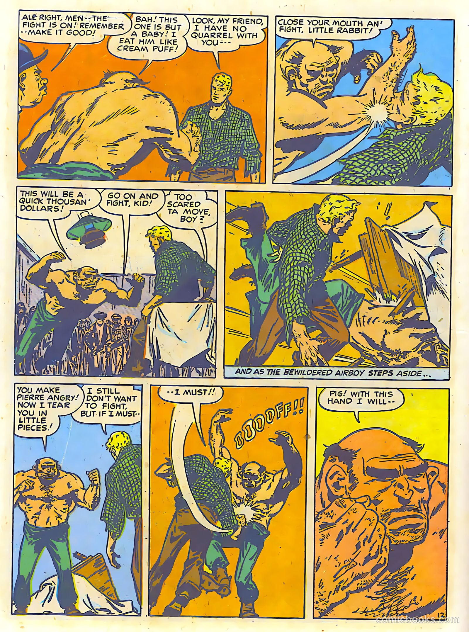 Airboy Comics #3 (1949) — page 14 of 52