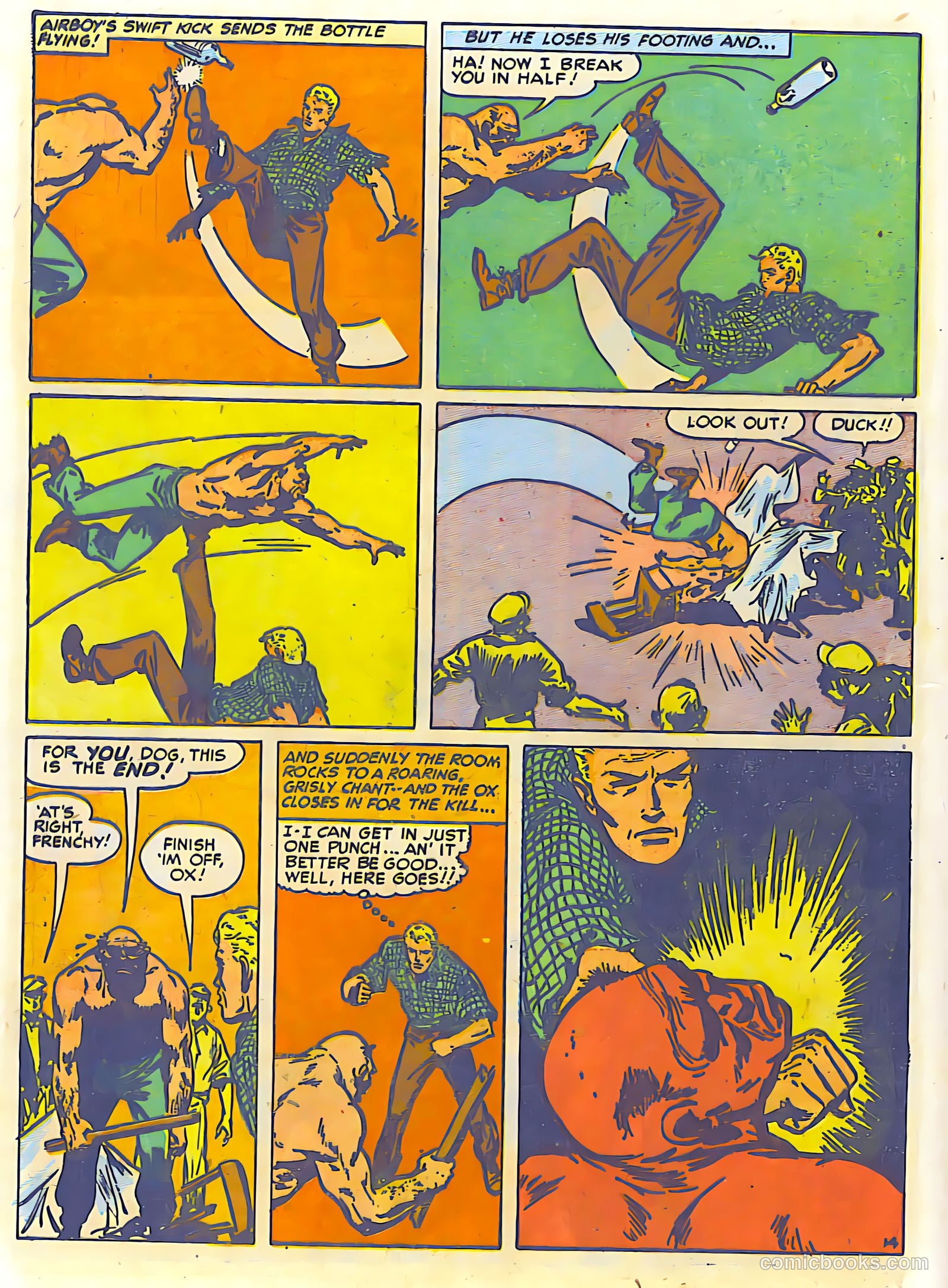 Airboy Comics #3 (1949) — page 16 of 52