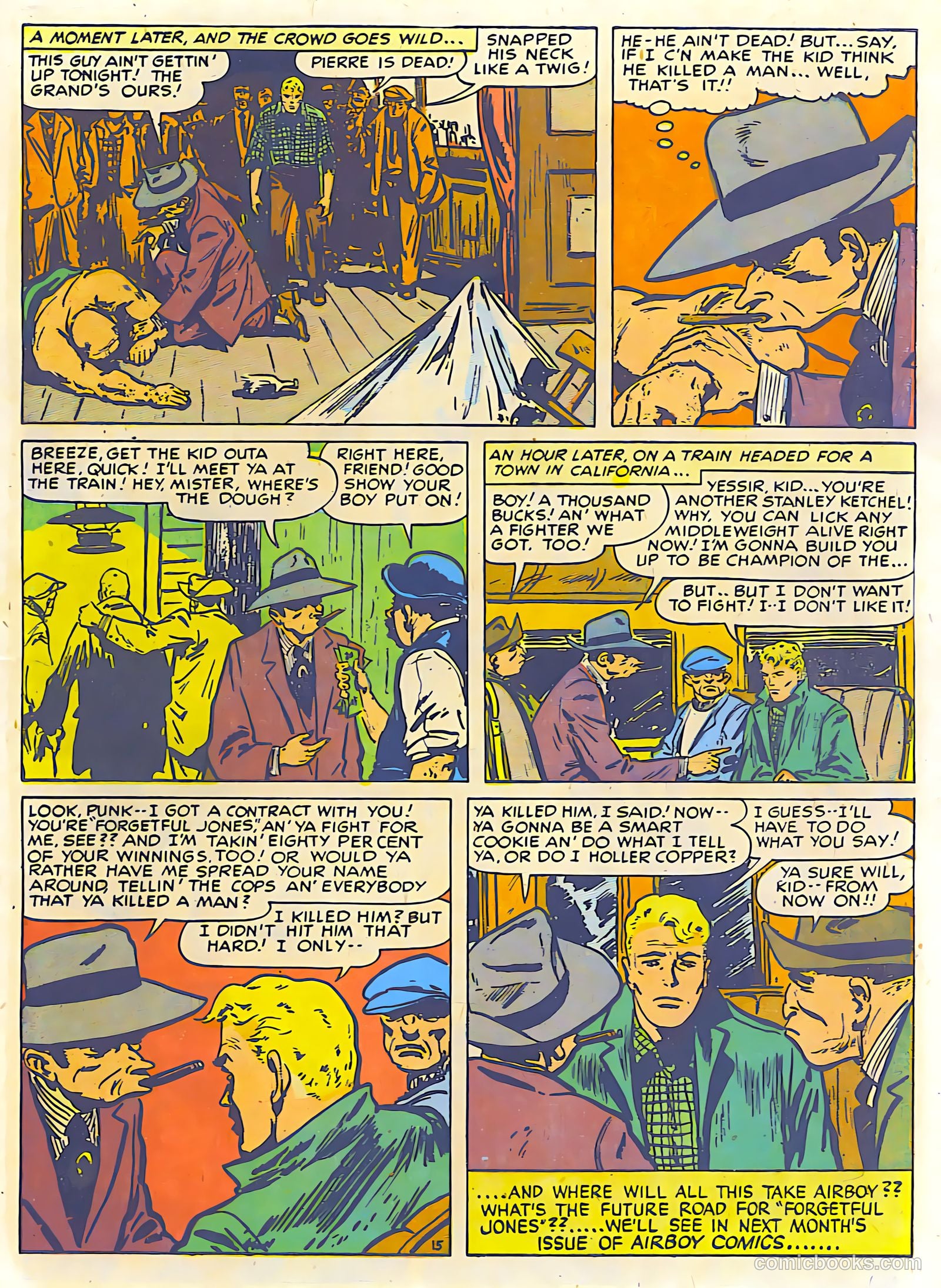 Airboy Comics #3 (1949) — page 17 of 52