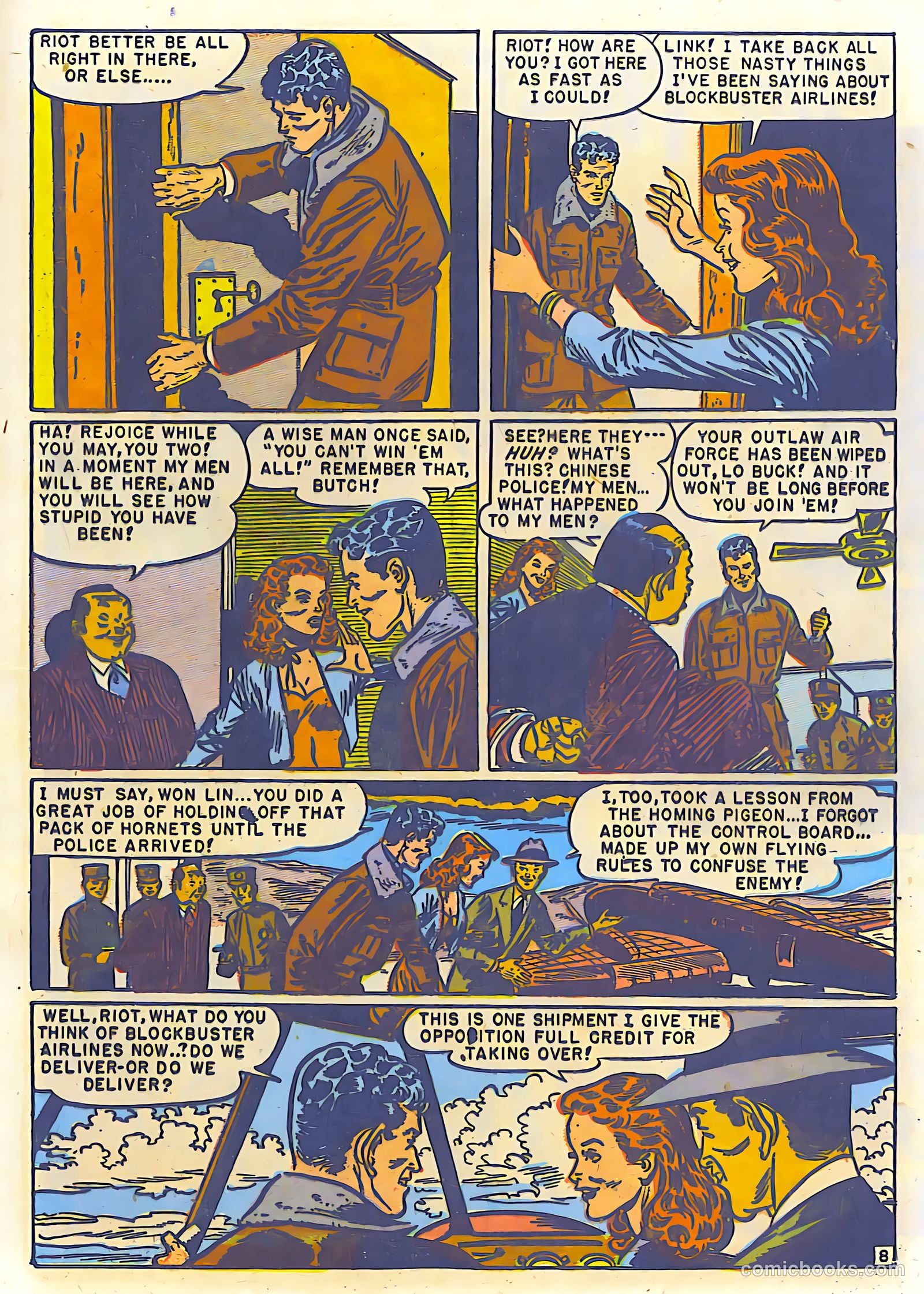 Airboy Comics #3 (1949) — page 25 of 52