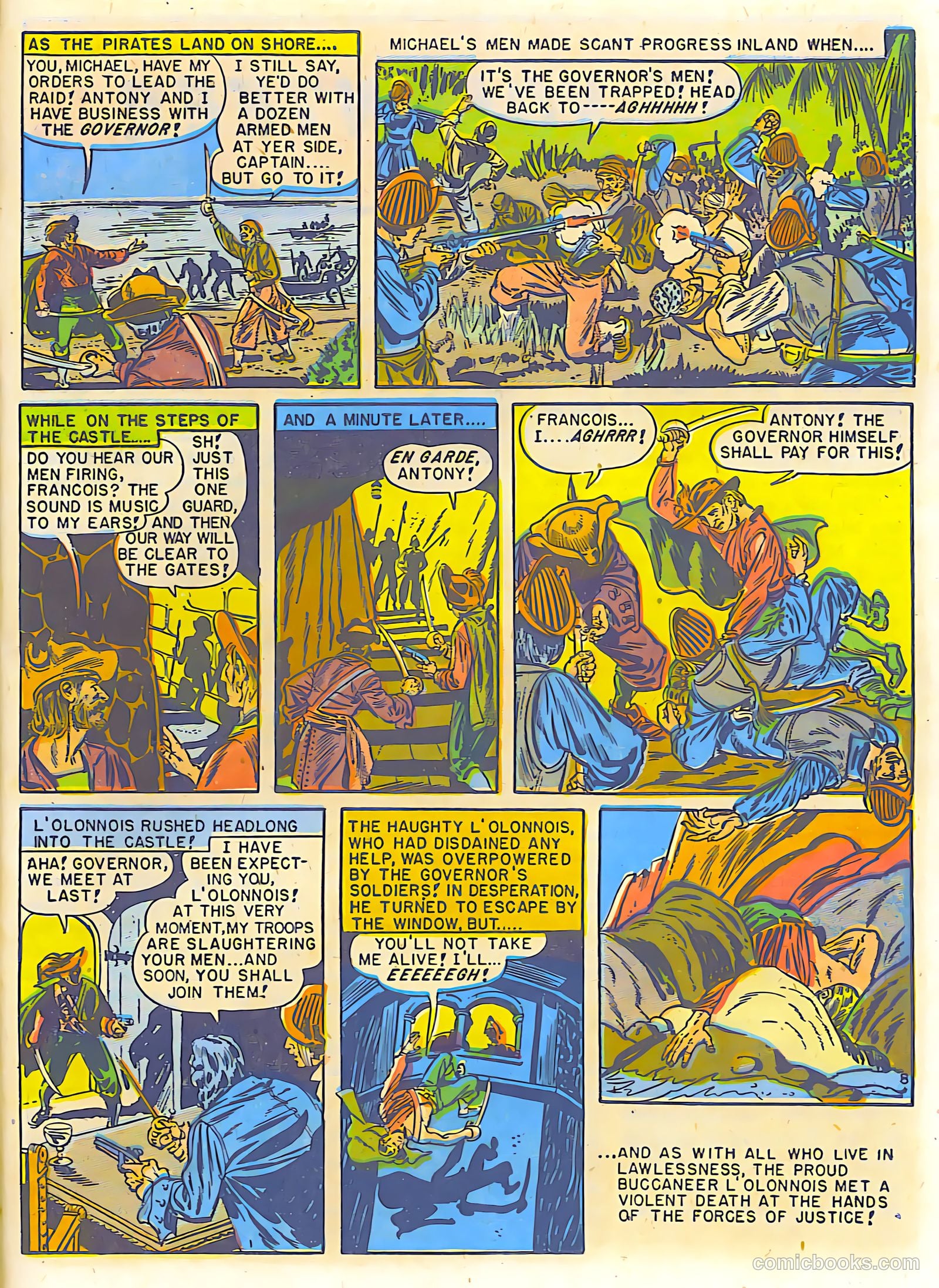 Airboy Comics #3 (1949) — page 33 of 52