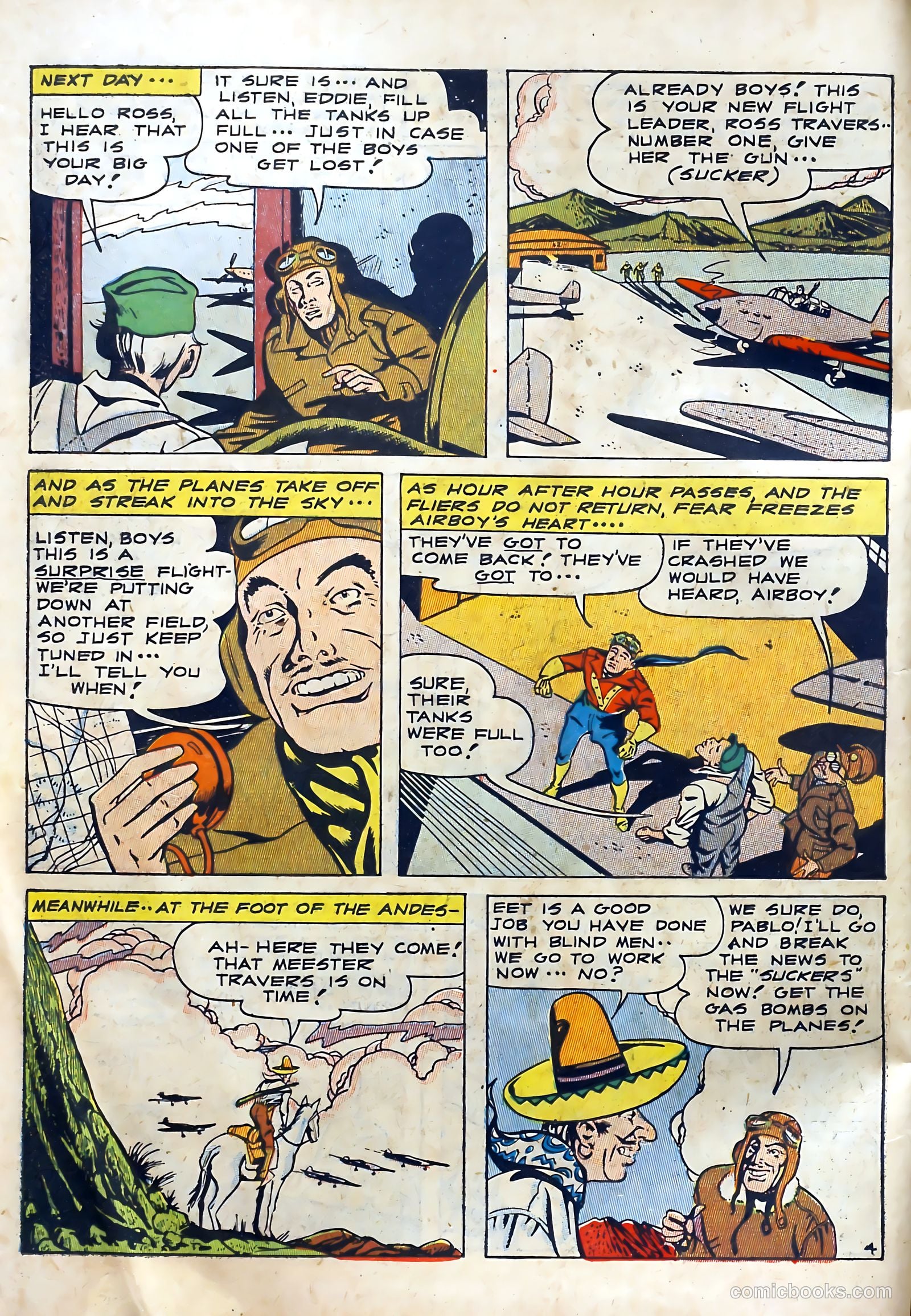 Airboy Comics #4 (1951) — page 6 of 52