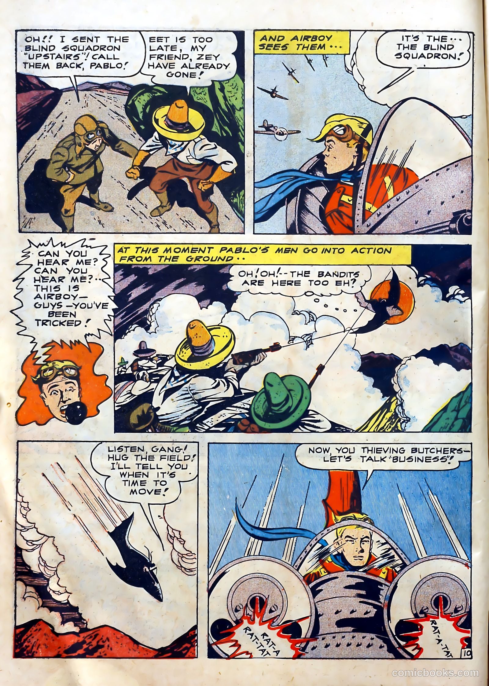 Airboy Comics #4 (1951) — page 12 of 52