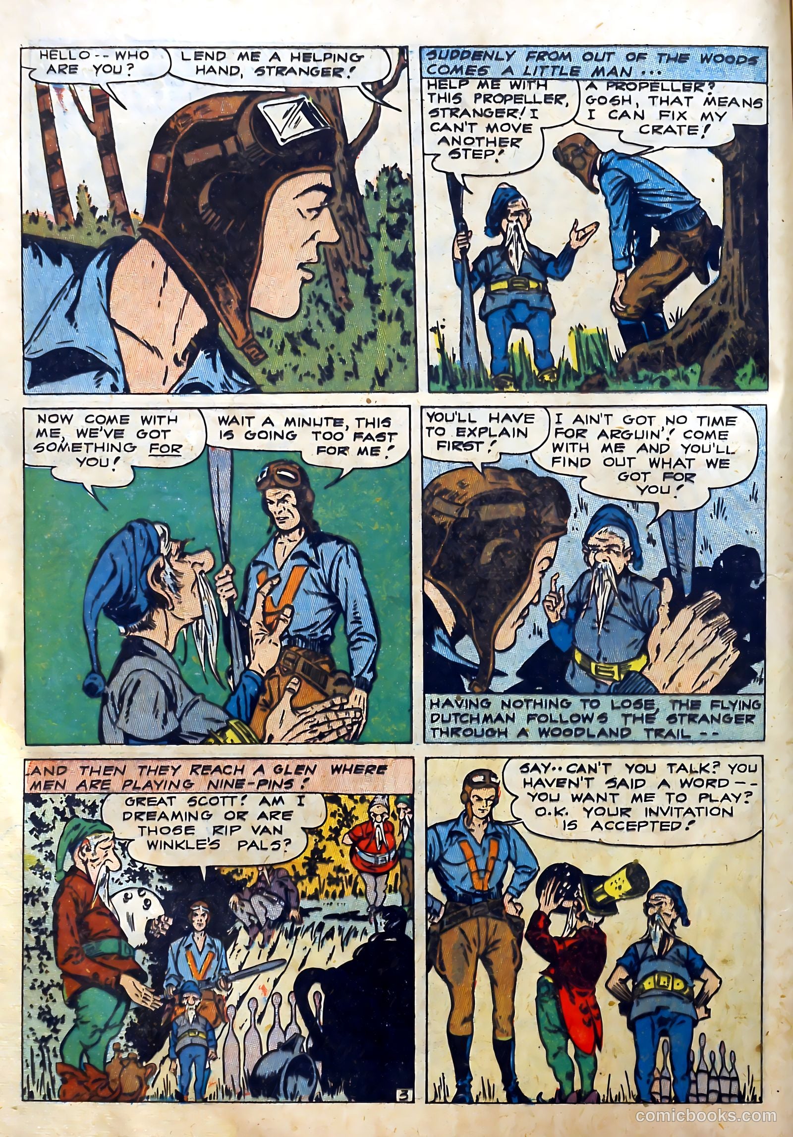 Airboy Comics #4 (1951) — page 18 of 52
