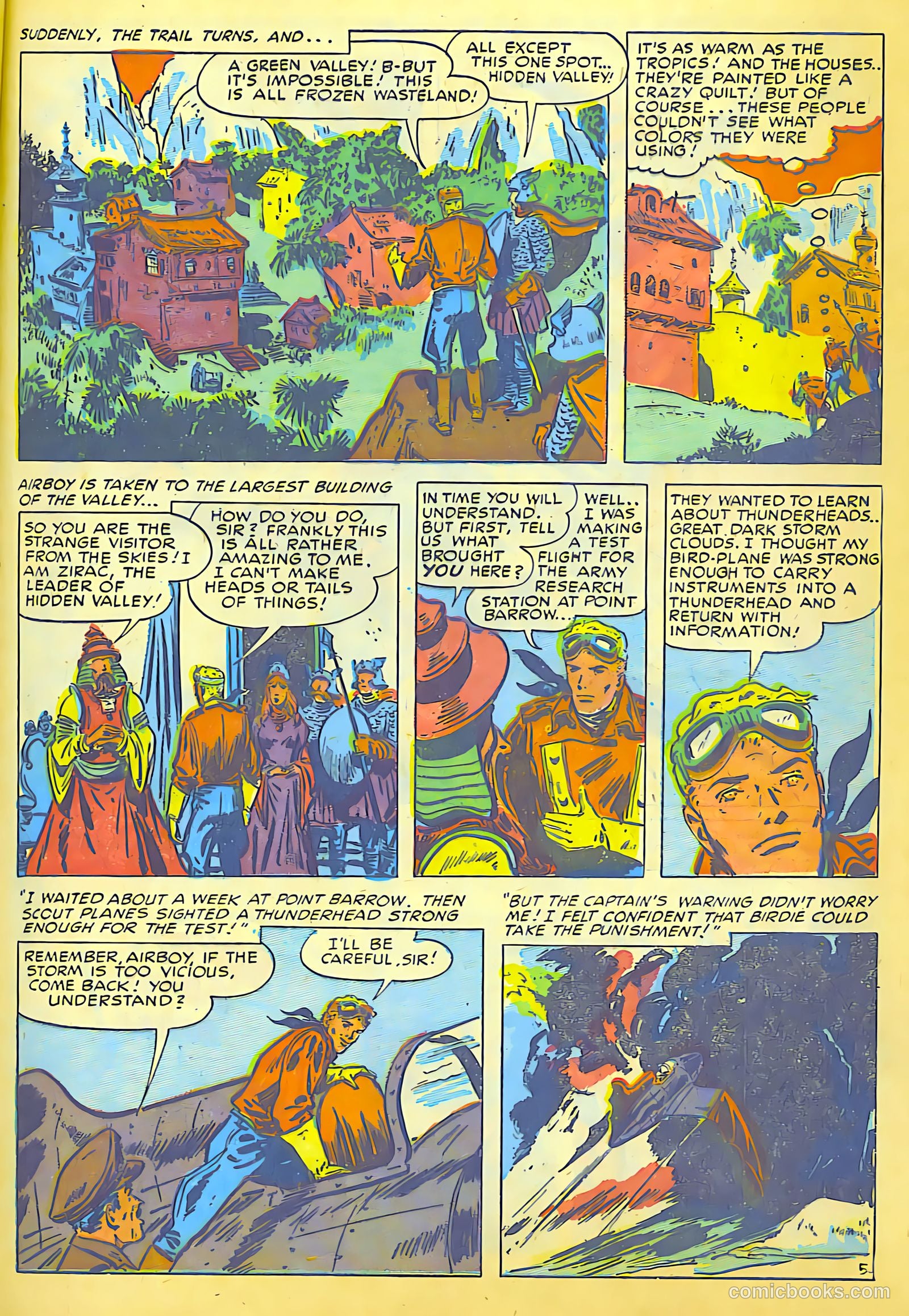 Airboy Comics #5 (1951) — page 7 of 52