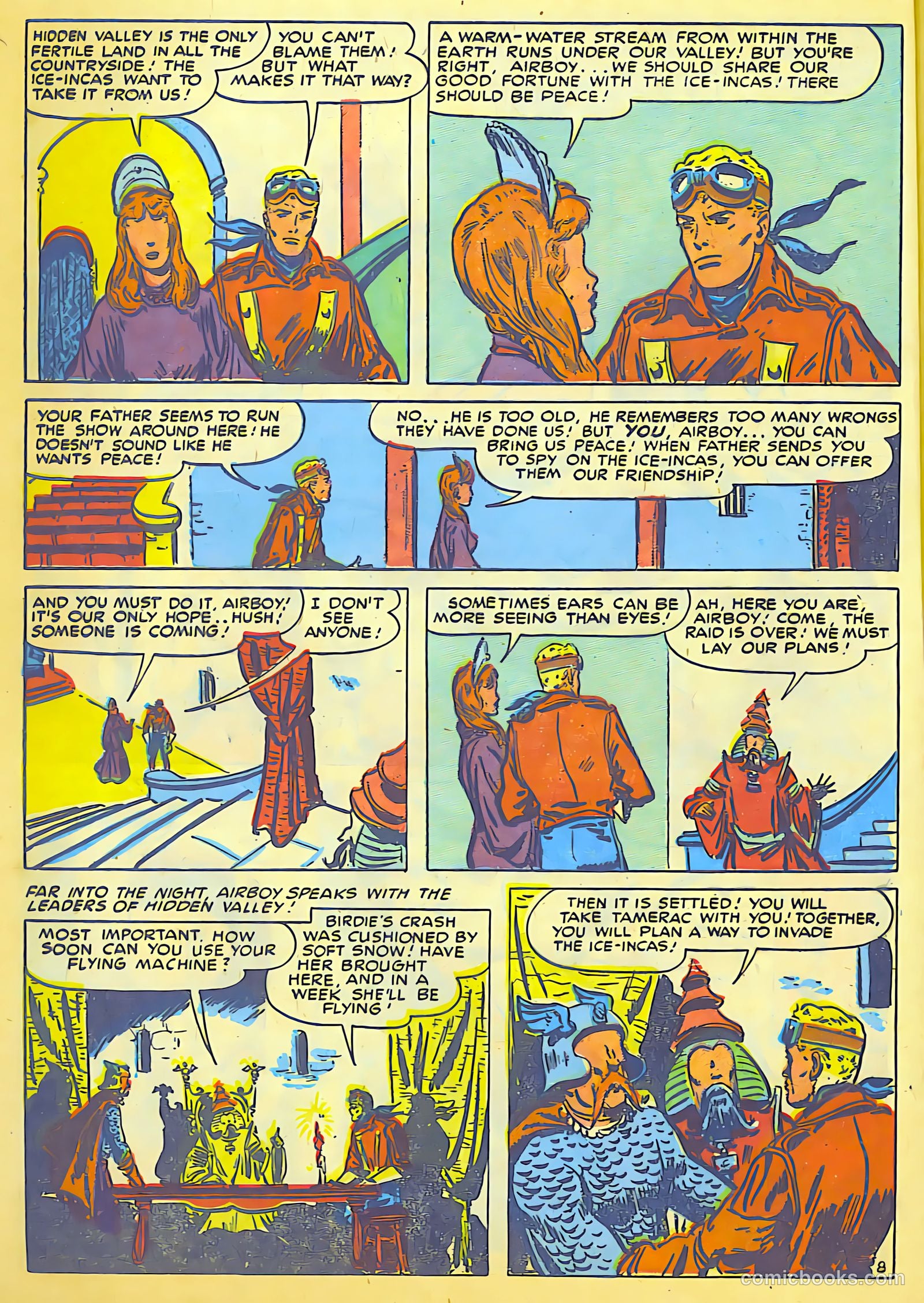 Airboy Comics #5 (1951) — page 10 of 52