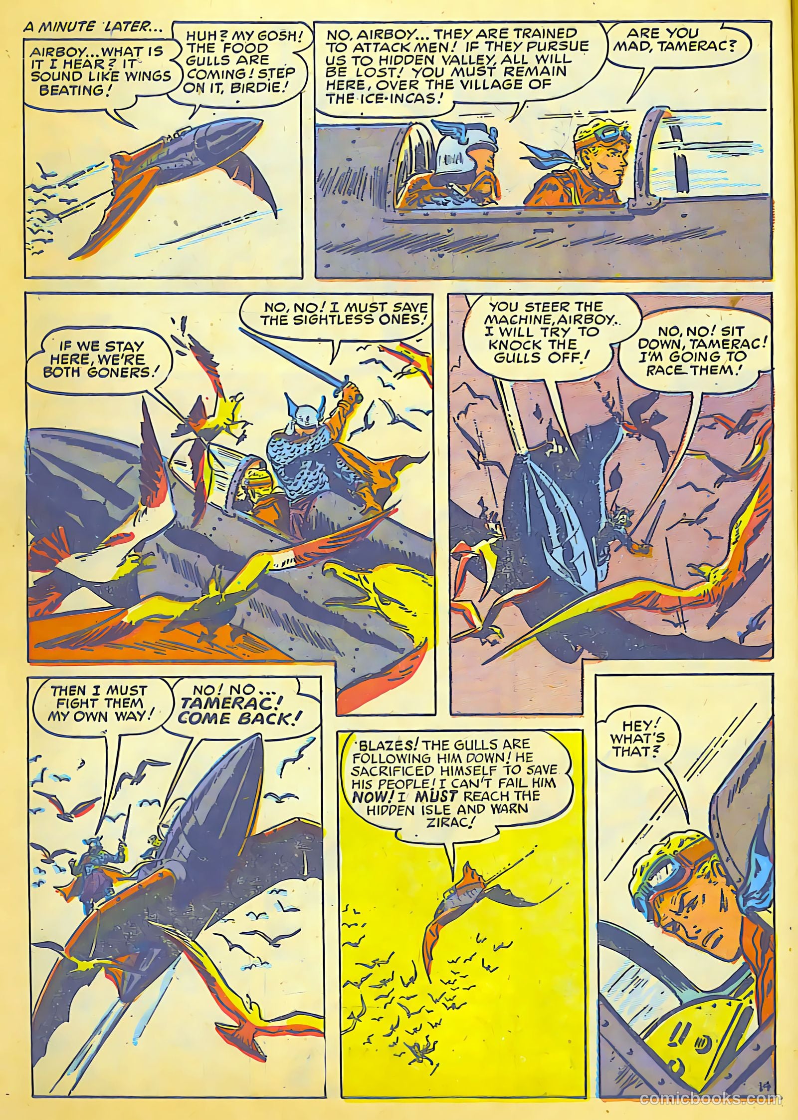 Airboy Comics #5 (1951) — page 16 of 52