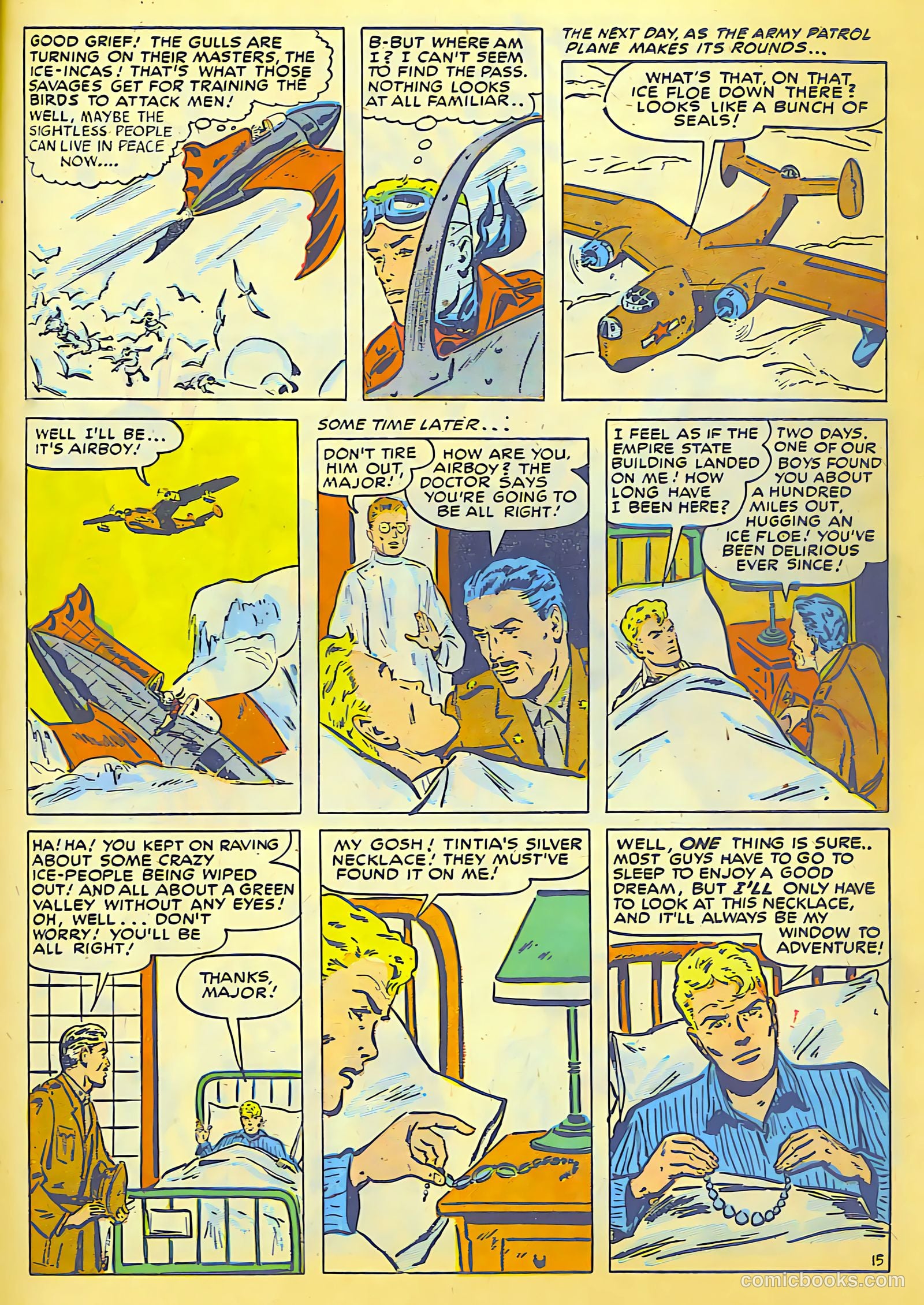 Airboy Comics #5 (1951) — page 17 of 52