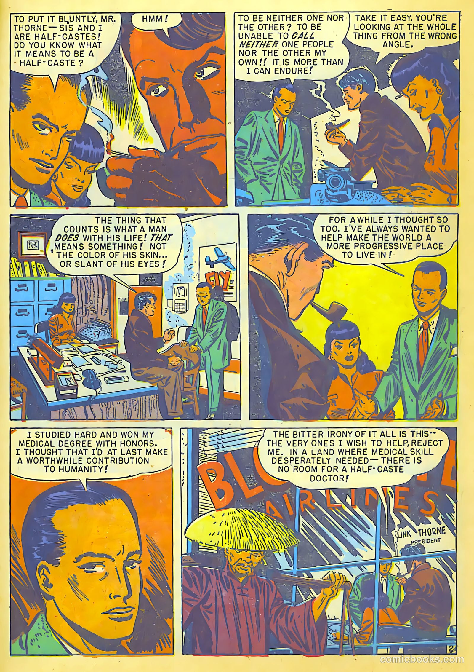 Airboy Comics #5 (1951) — page 19 of 52