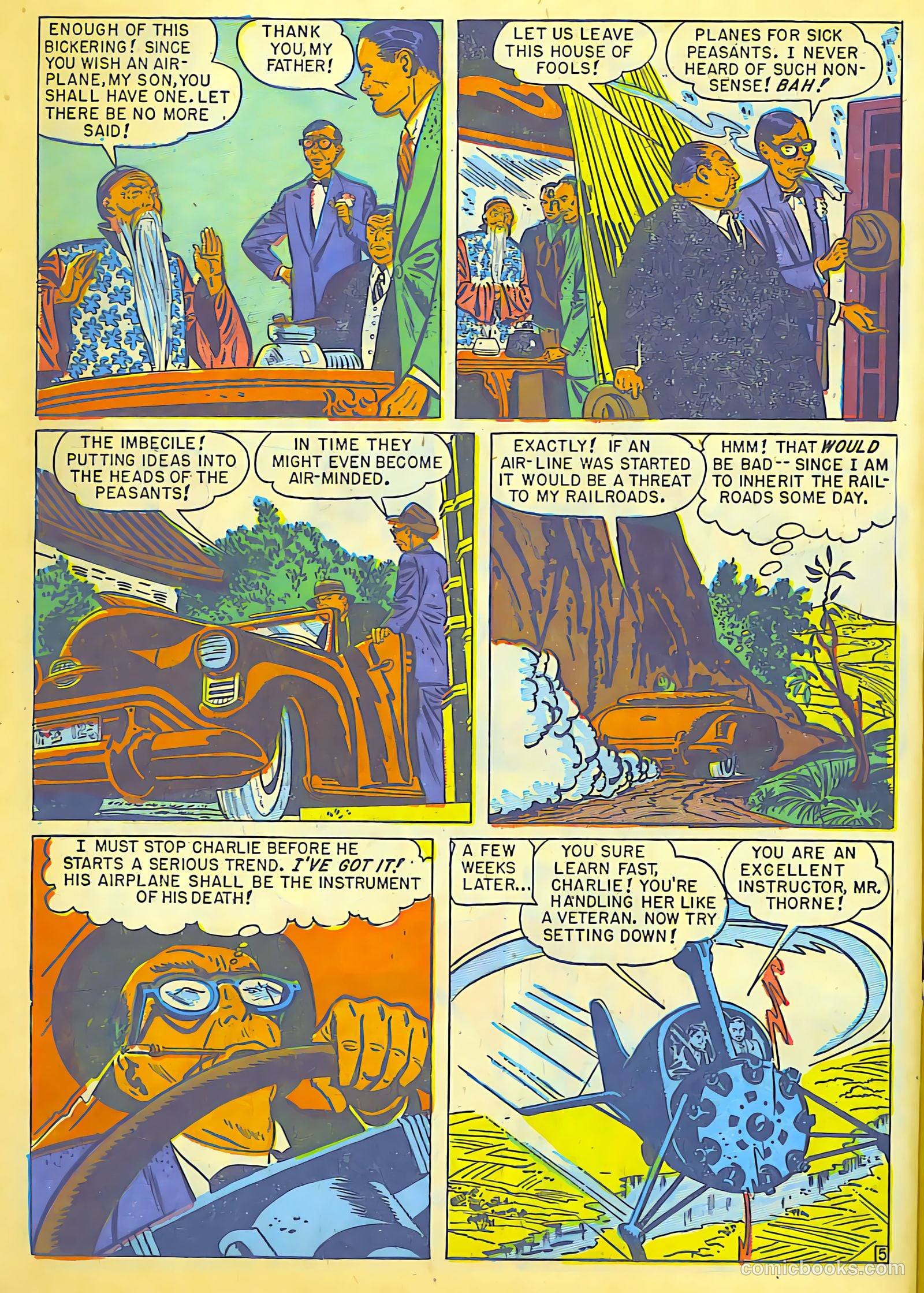 Airboy Comics #5 (1951) — page 22 of 52