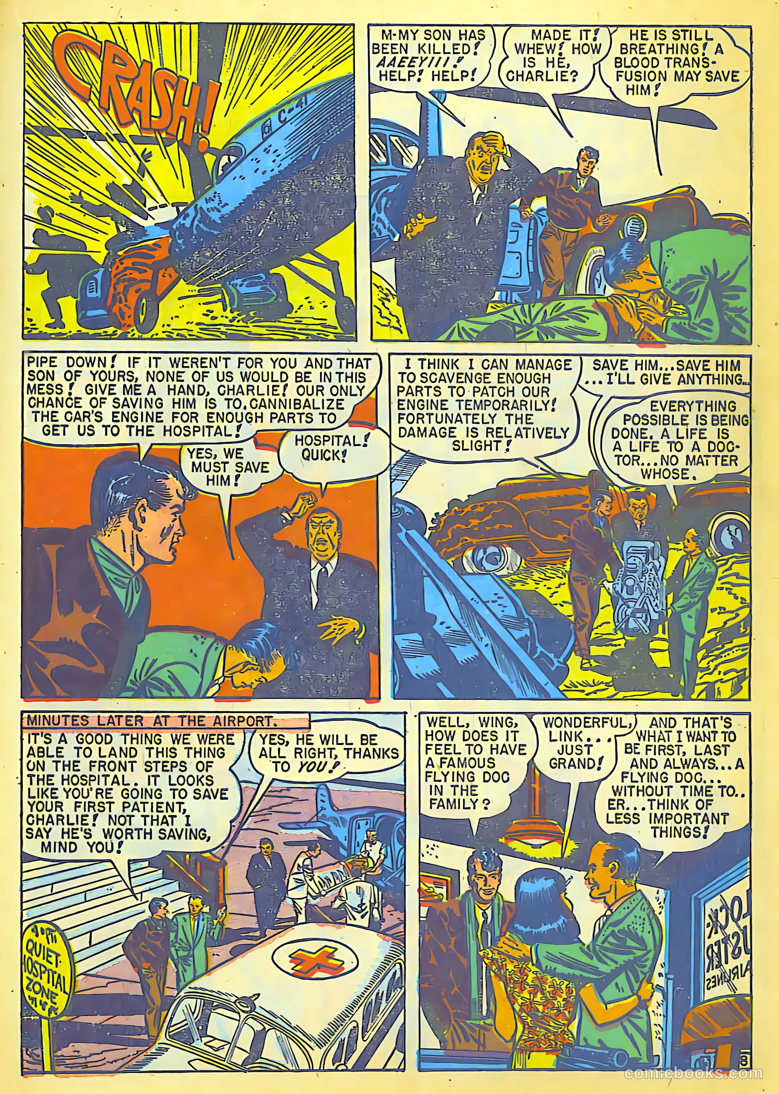 Airboy Comics #5 (1951) — page 25 of 52