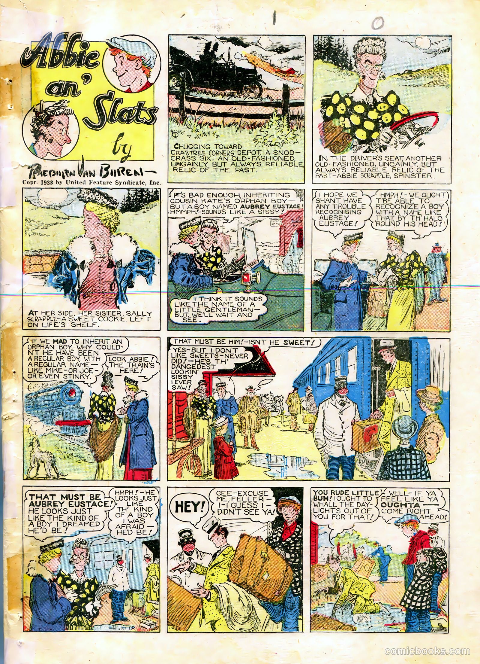Comics on Parade #1 (1952) — page 3 of 58