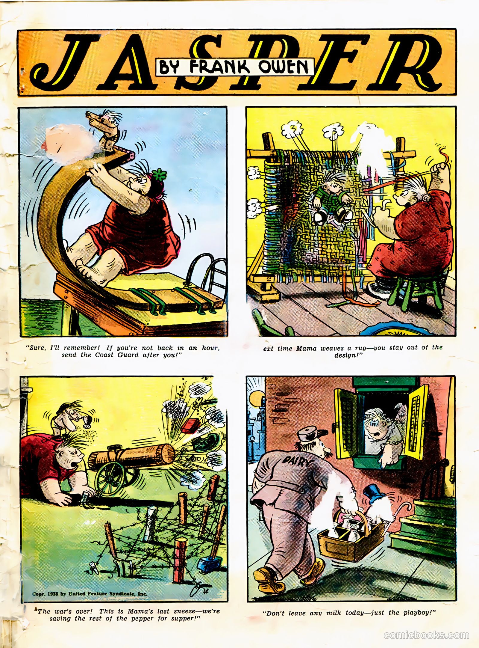 Comics on Parade #1 (1952) — page 57 of 58
