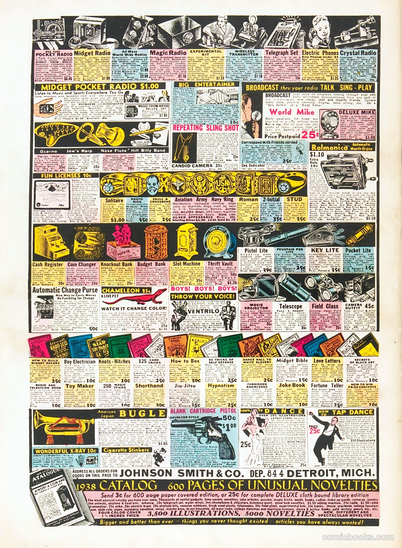 Comics on Parade #1 (1952) — page 58 of 58