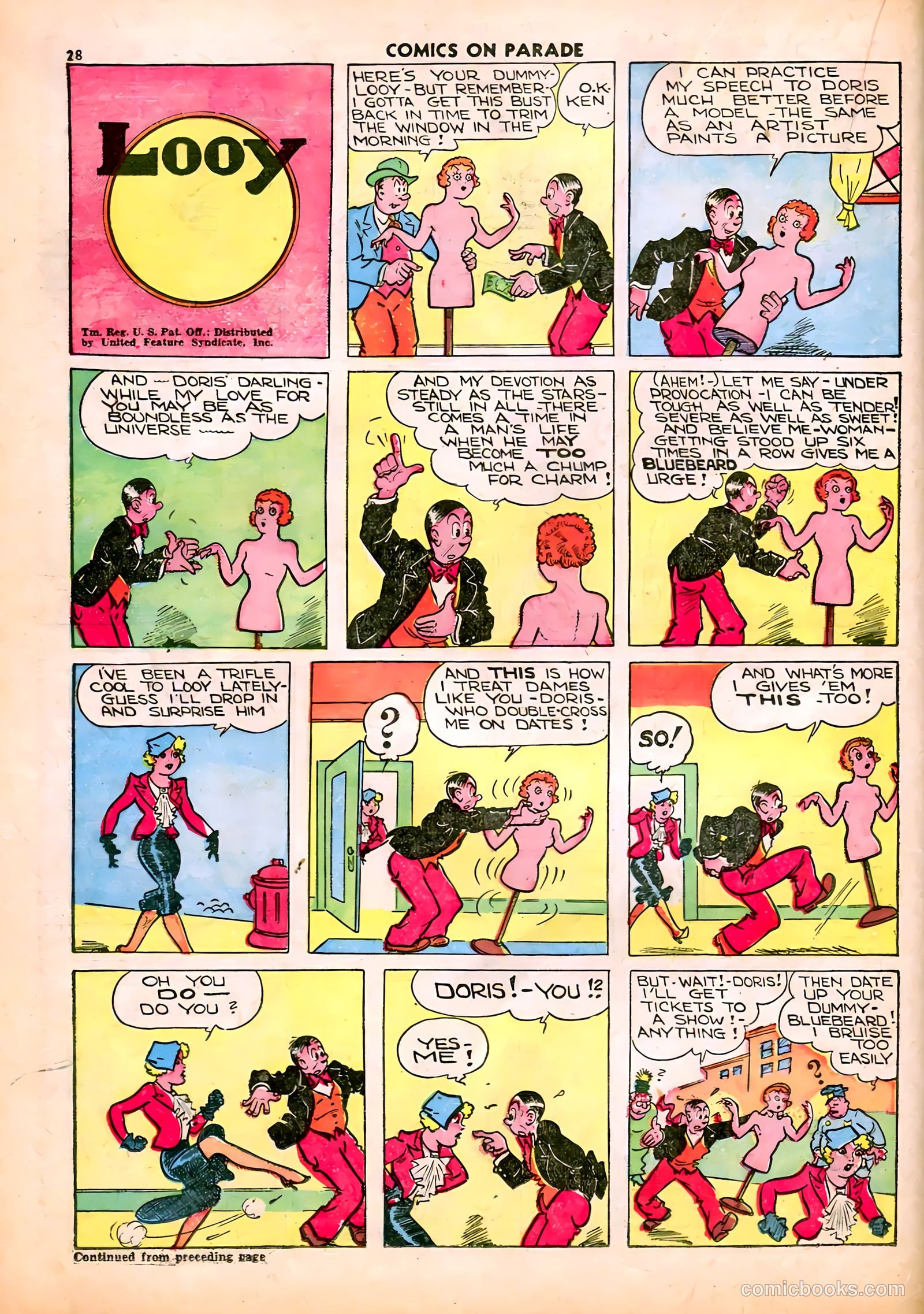 Comics on Parade #18 — page 23 of 55