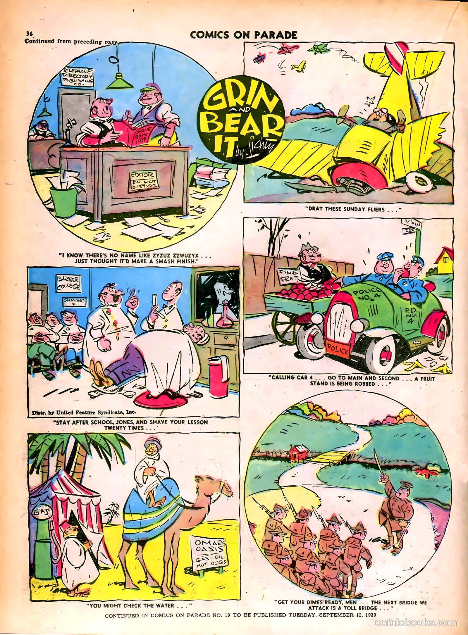 Comics on Parade #18 — page 31 of 55