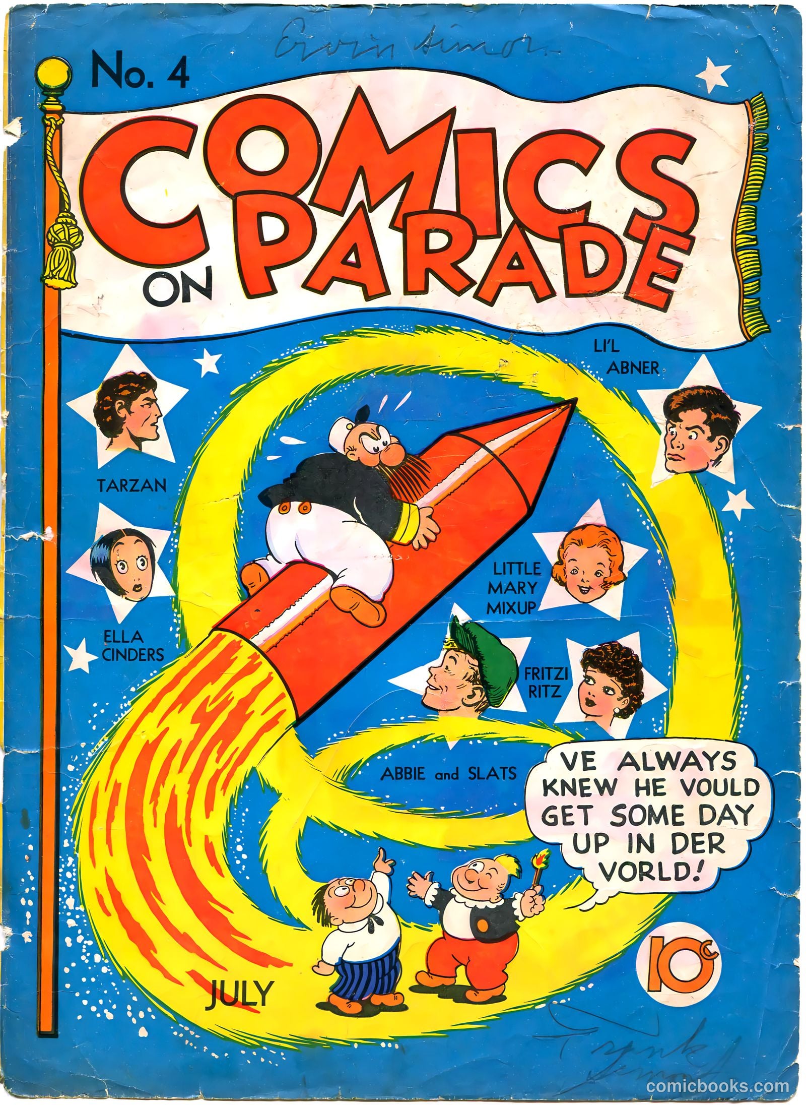 Comics on Parade #4