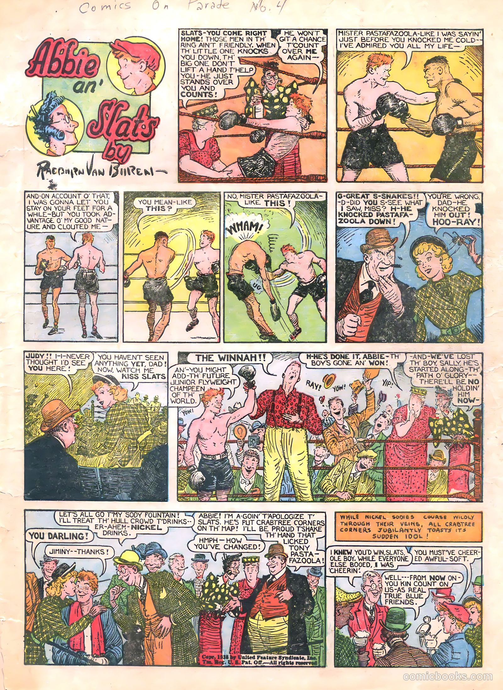 Comics on Parade #4 (1938) — page 3 of 56
