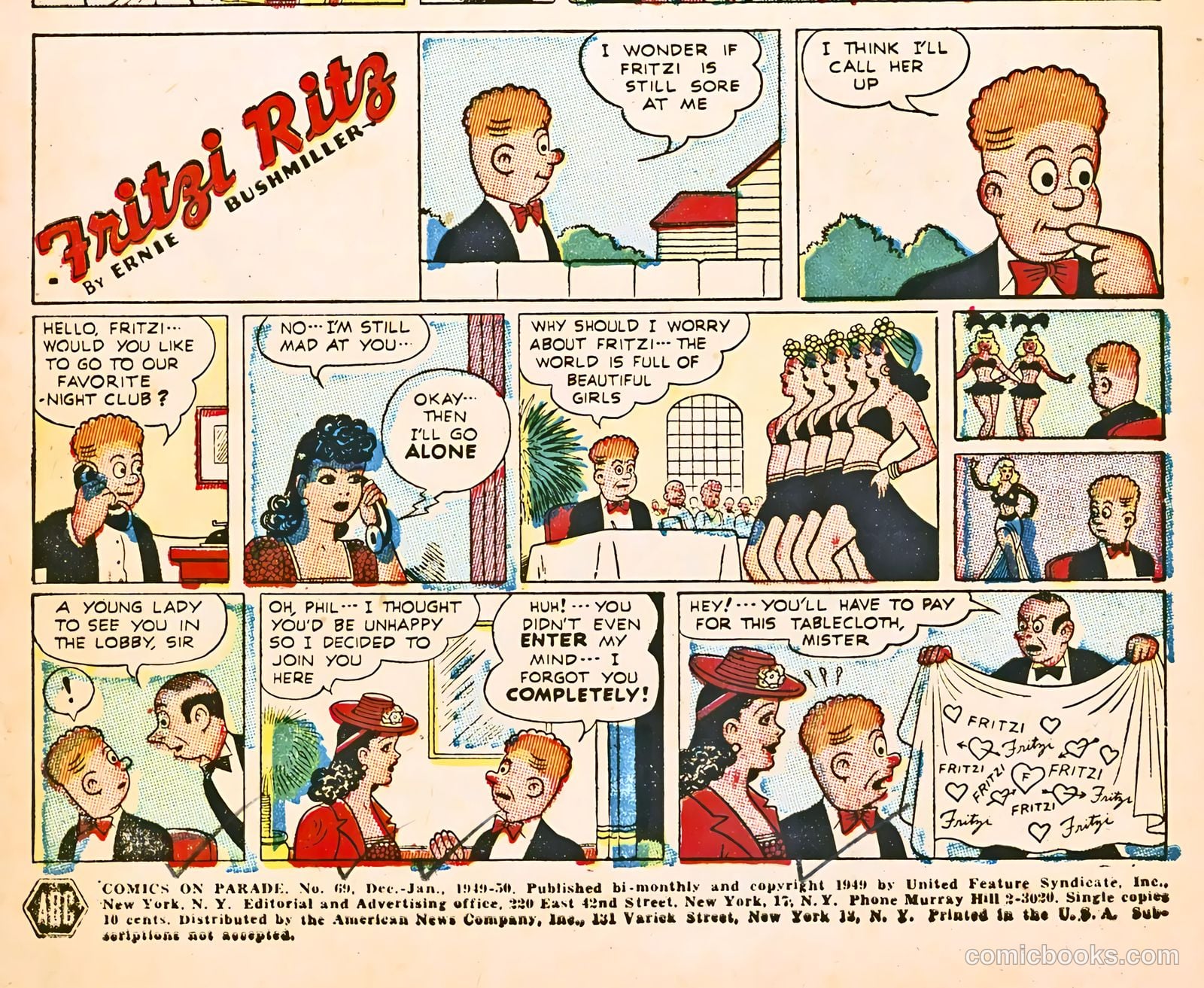 Comics on Parade #69 (1949) — page 3 of 24