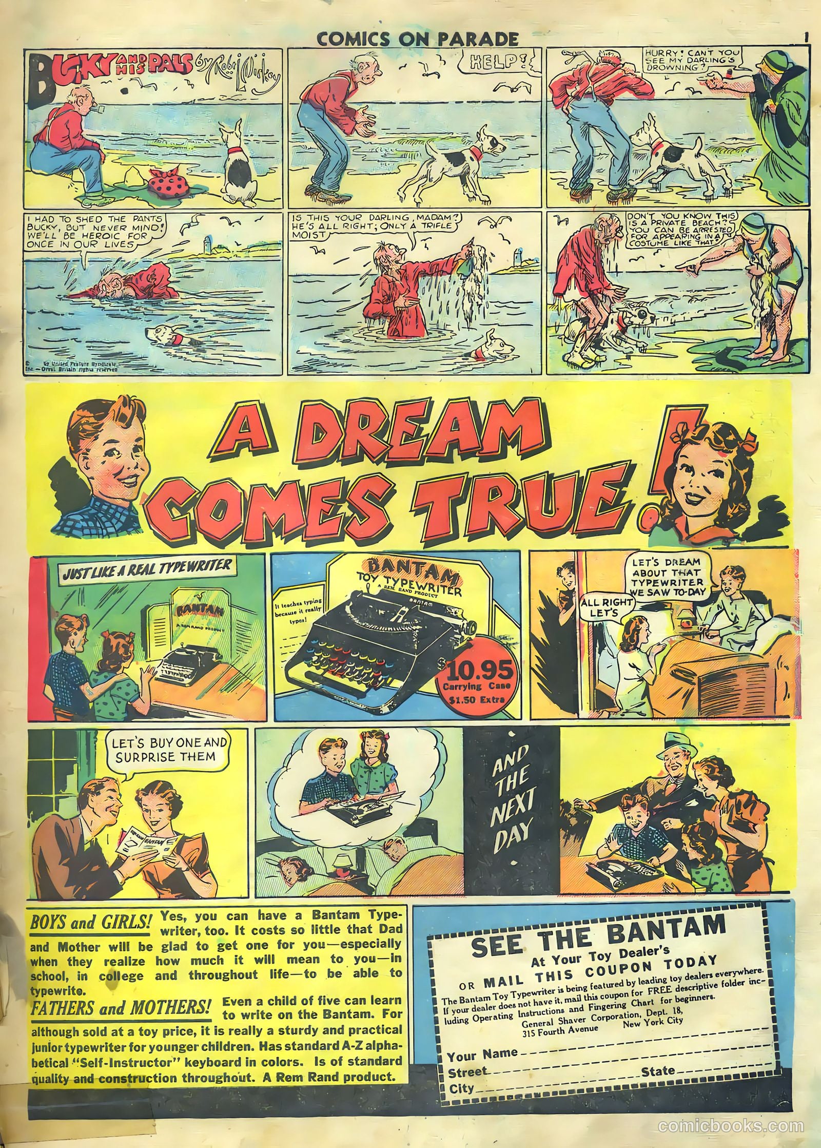 Comics on Parade #9 (1938) — page 3 of 47