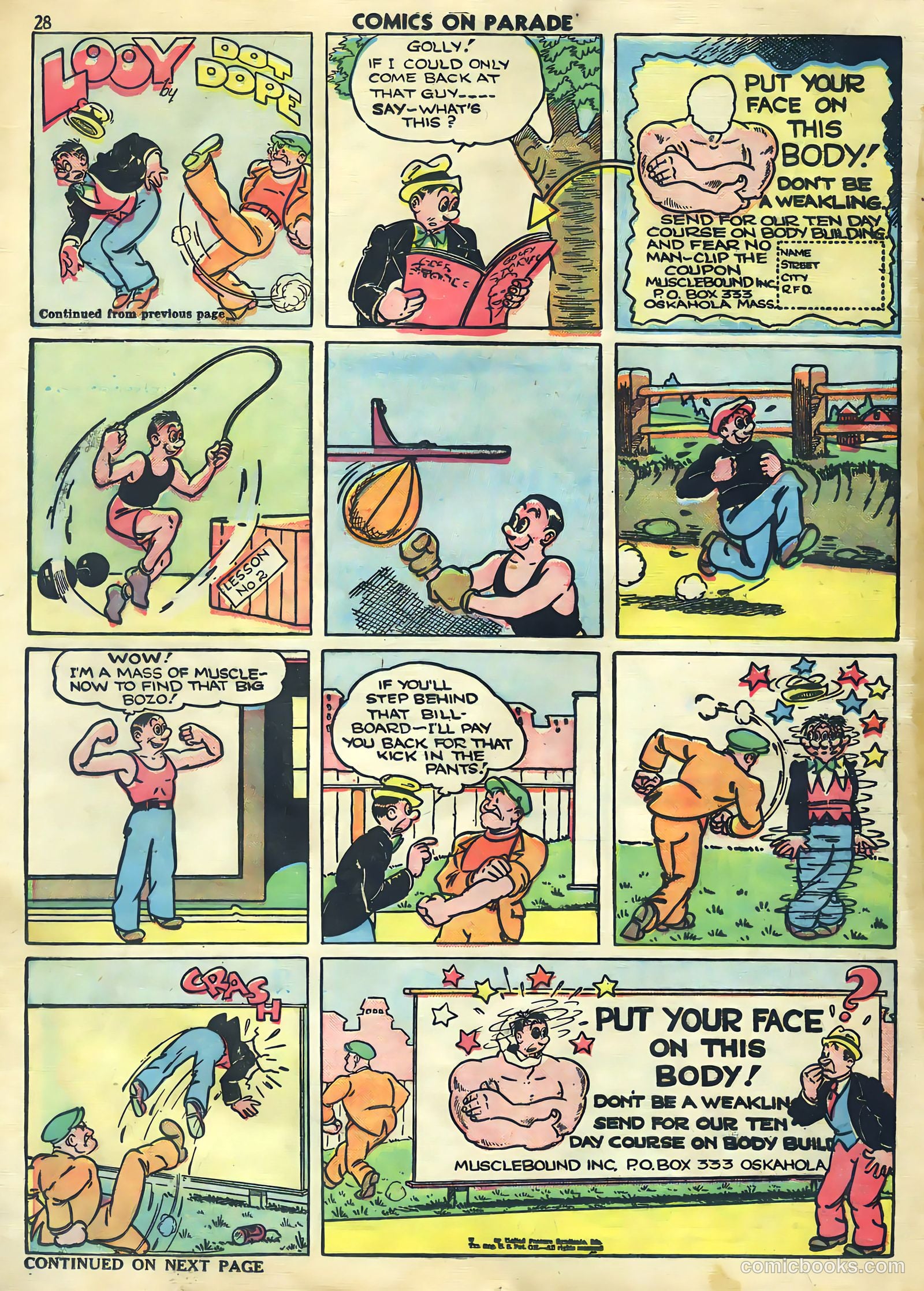 Comics on Parade #9 (1938) — page 19 of 47