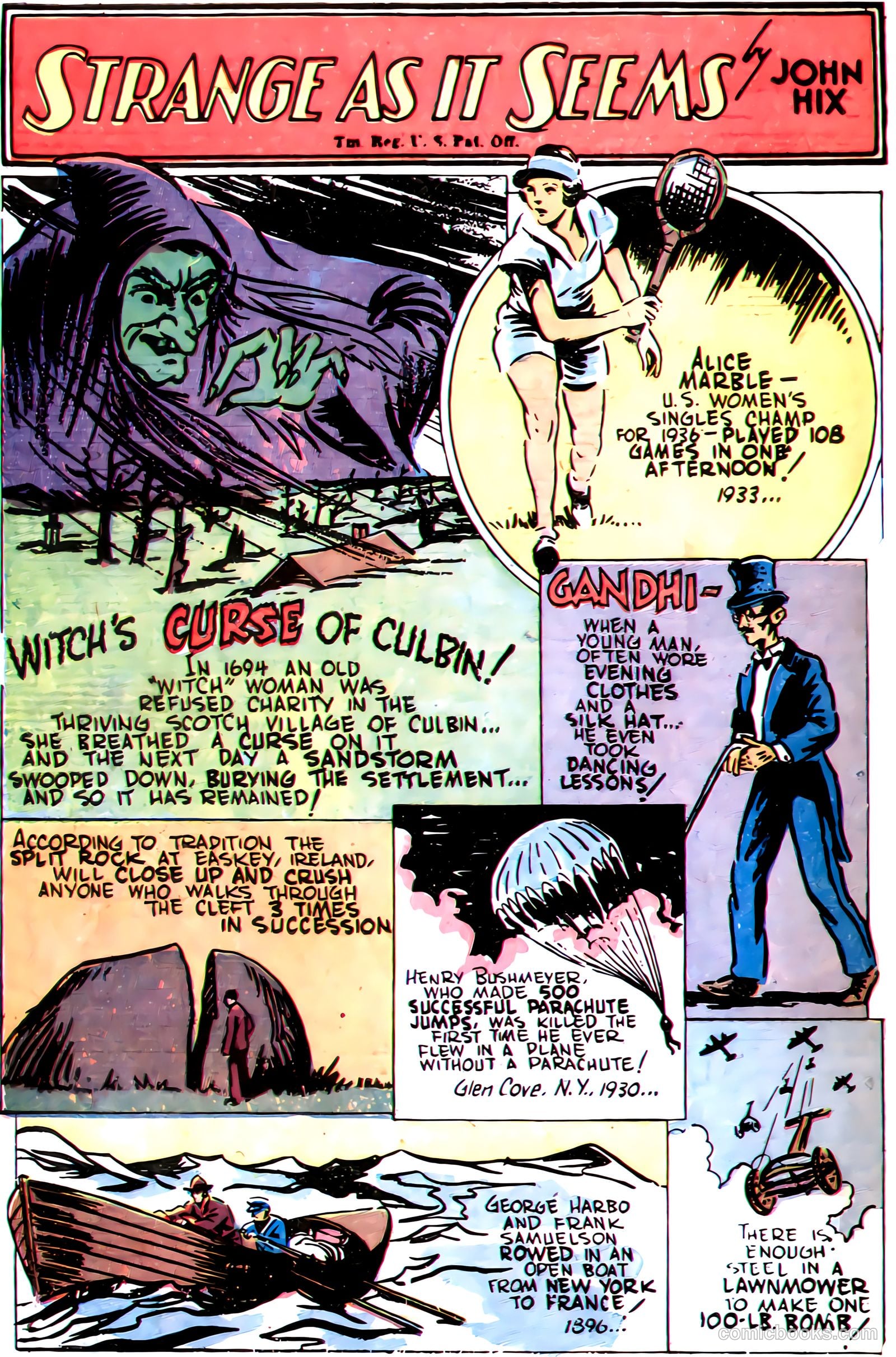 Comics Revue #1 (1947) — page 34 of 36