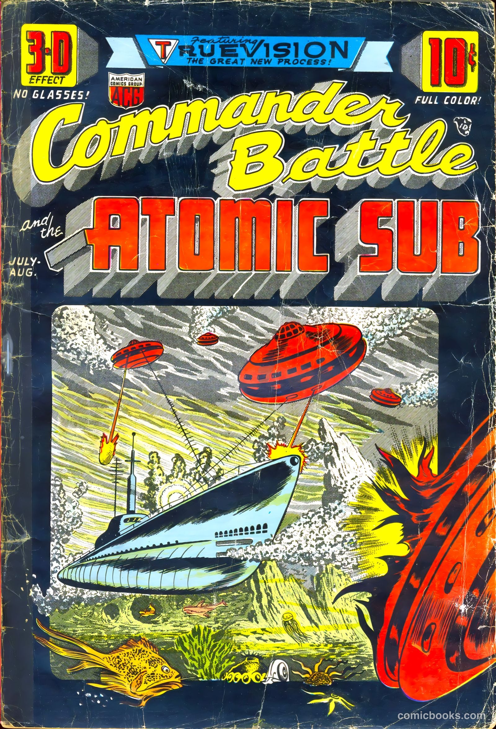 Commander Battle and the Atomic Sub #1