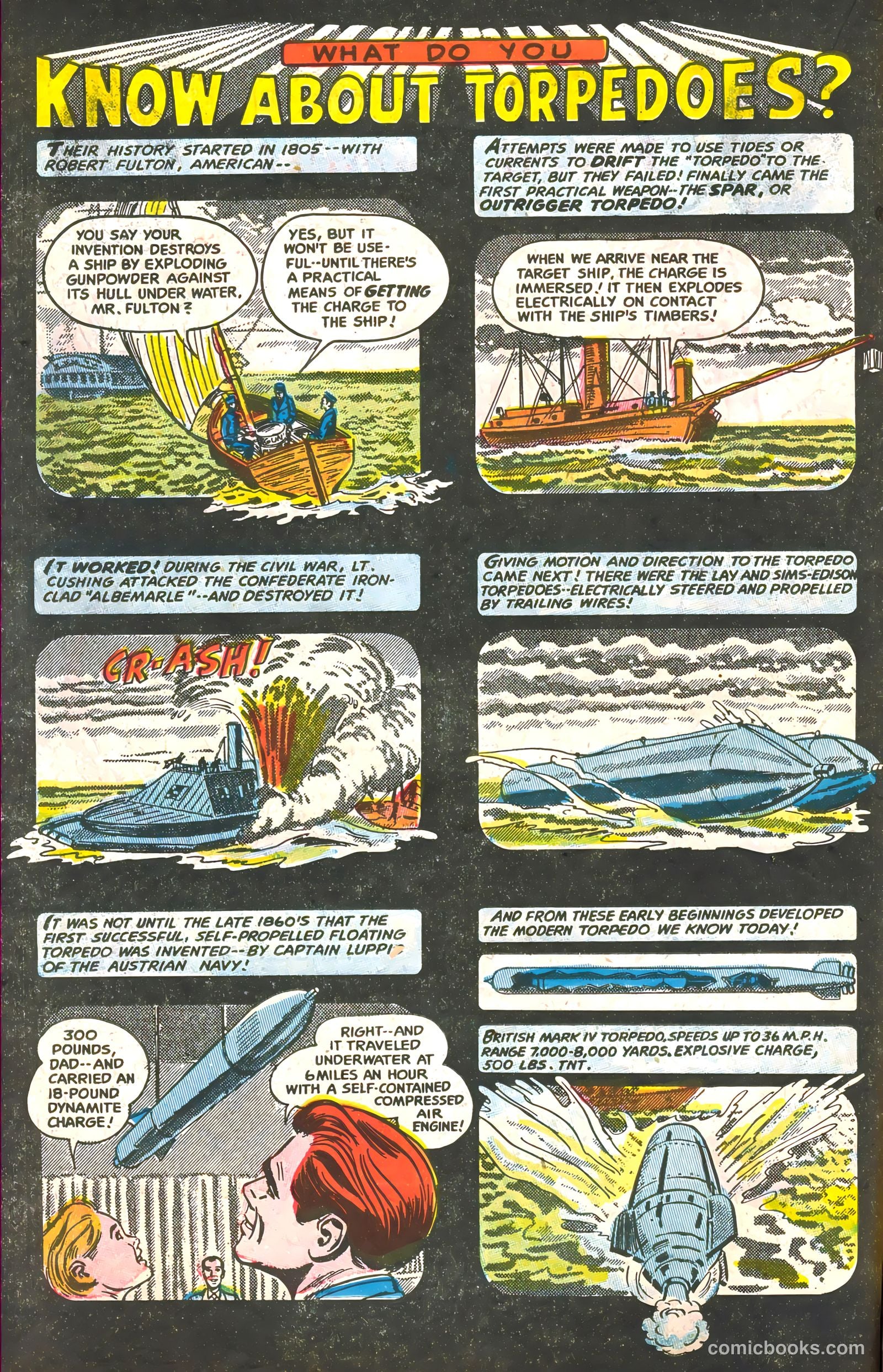 Commander Battle and the Atomic Sub #1 (1954) — page 14 of 36