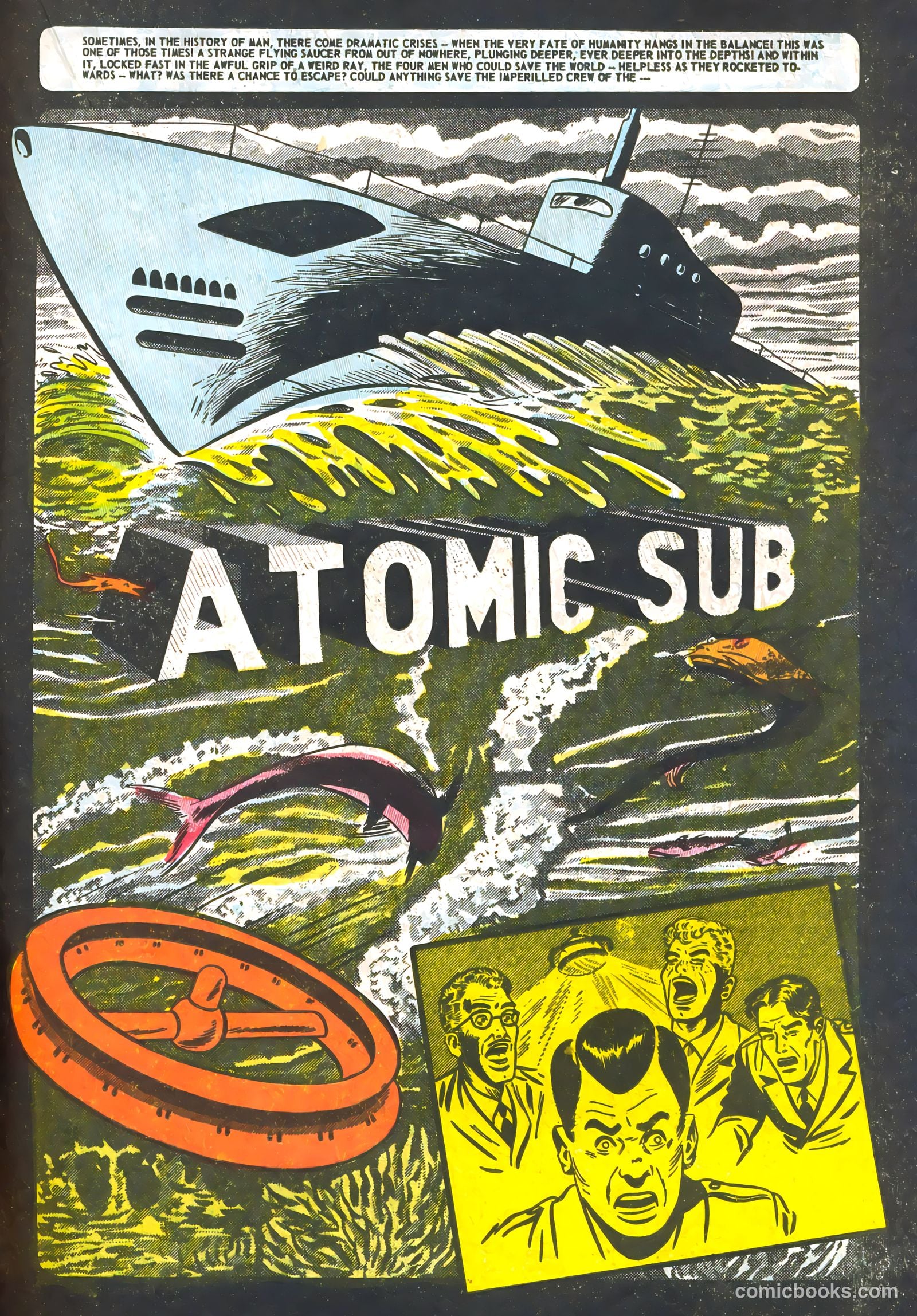 Commander Battle and the Atomic Sub #1 (1954) — page 17 of 36