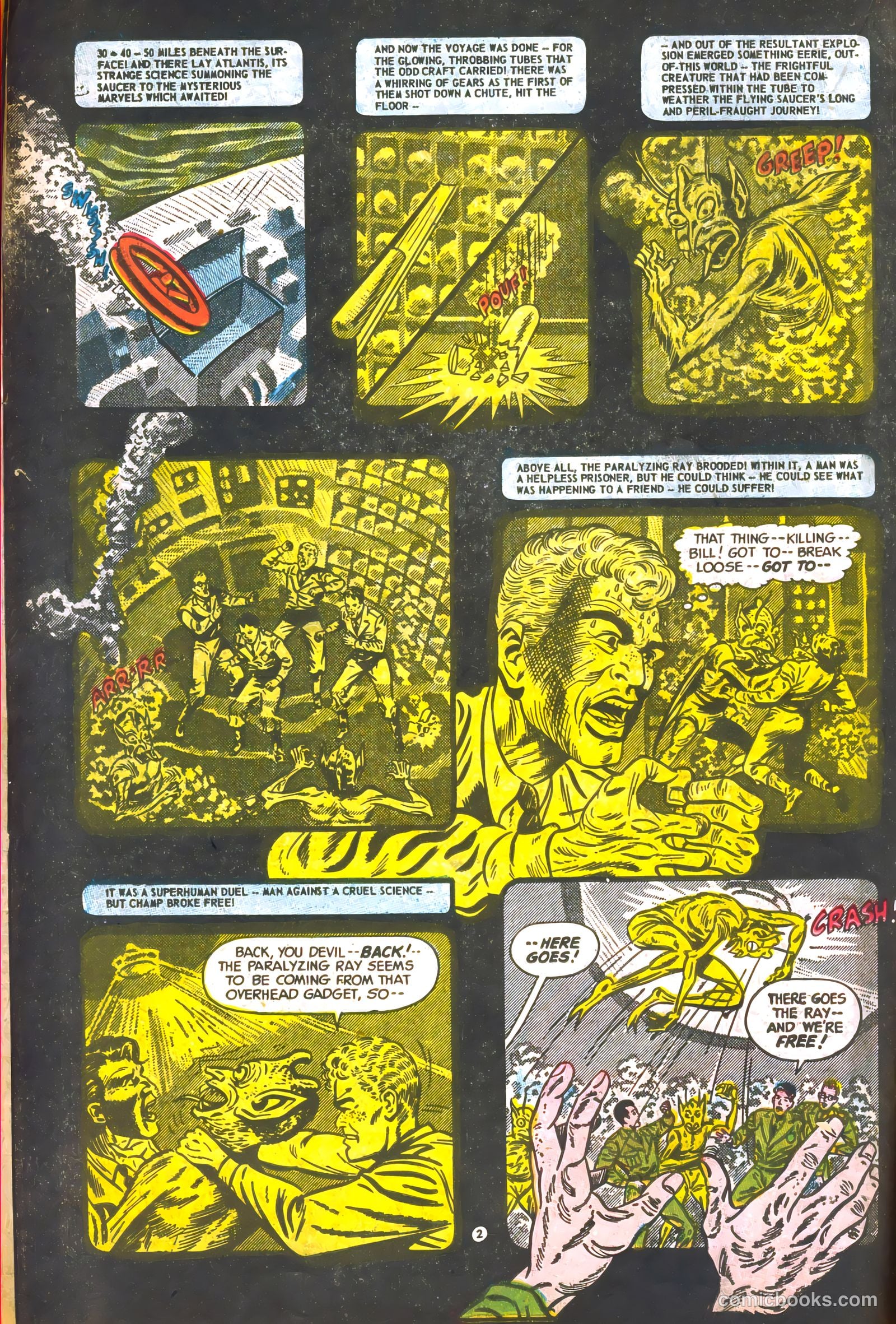 Commander Battle and the Atomic Sub #1 (1954) — page 18 of 36