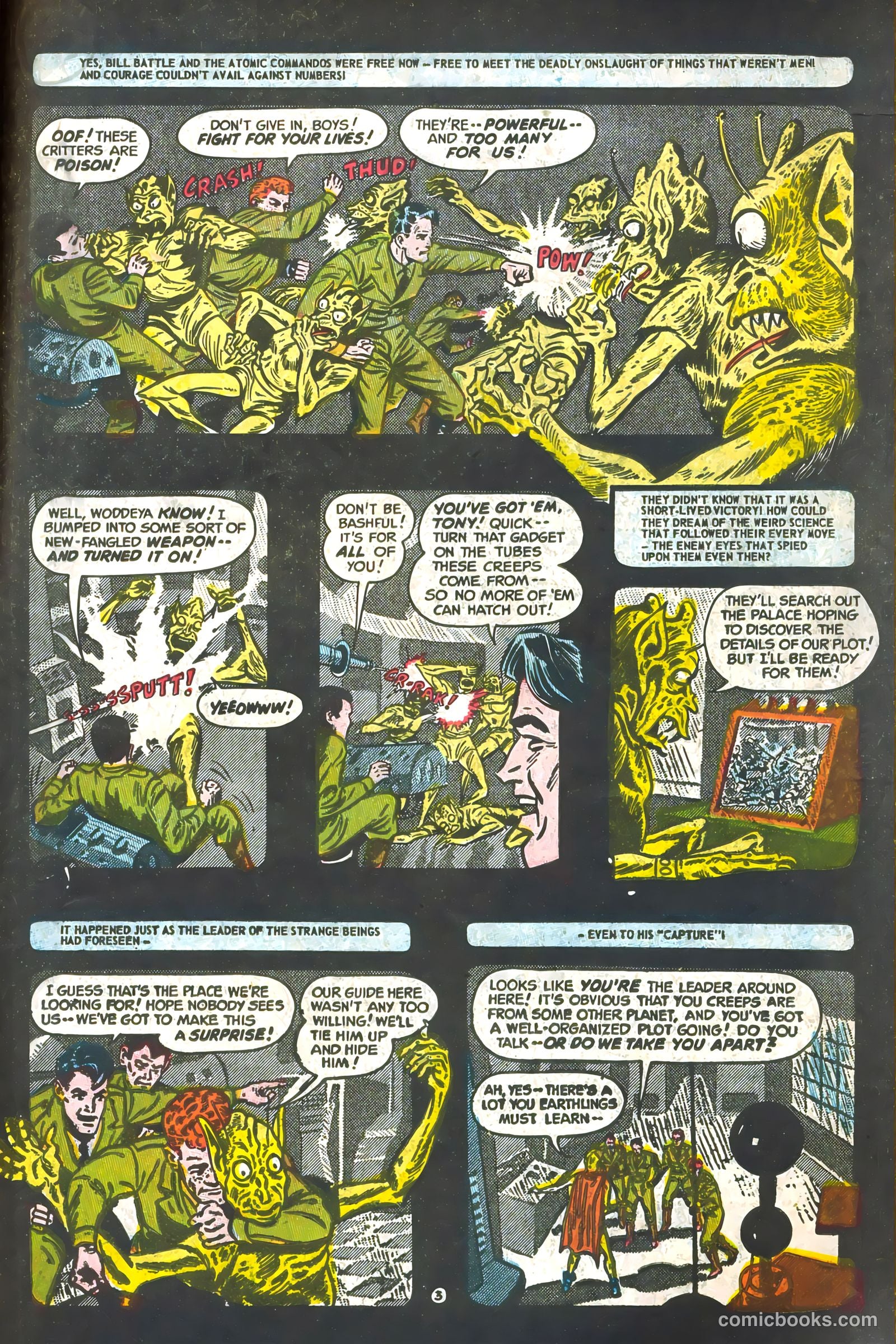 Commander Battle and the Atomic Sub #1 (1954) — page 19 of 36