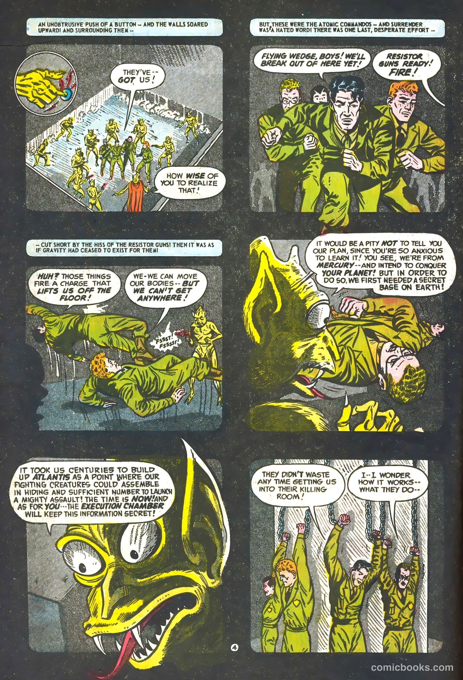 Commander Battle and the Atomic Sub #1 (1954) — page 20 of 36