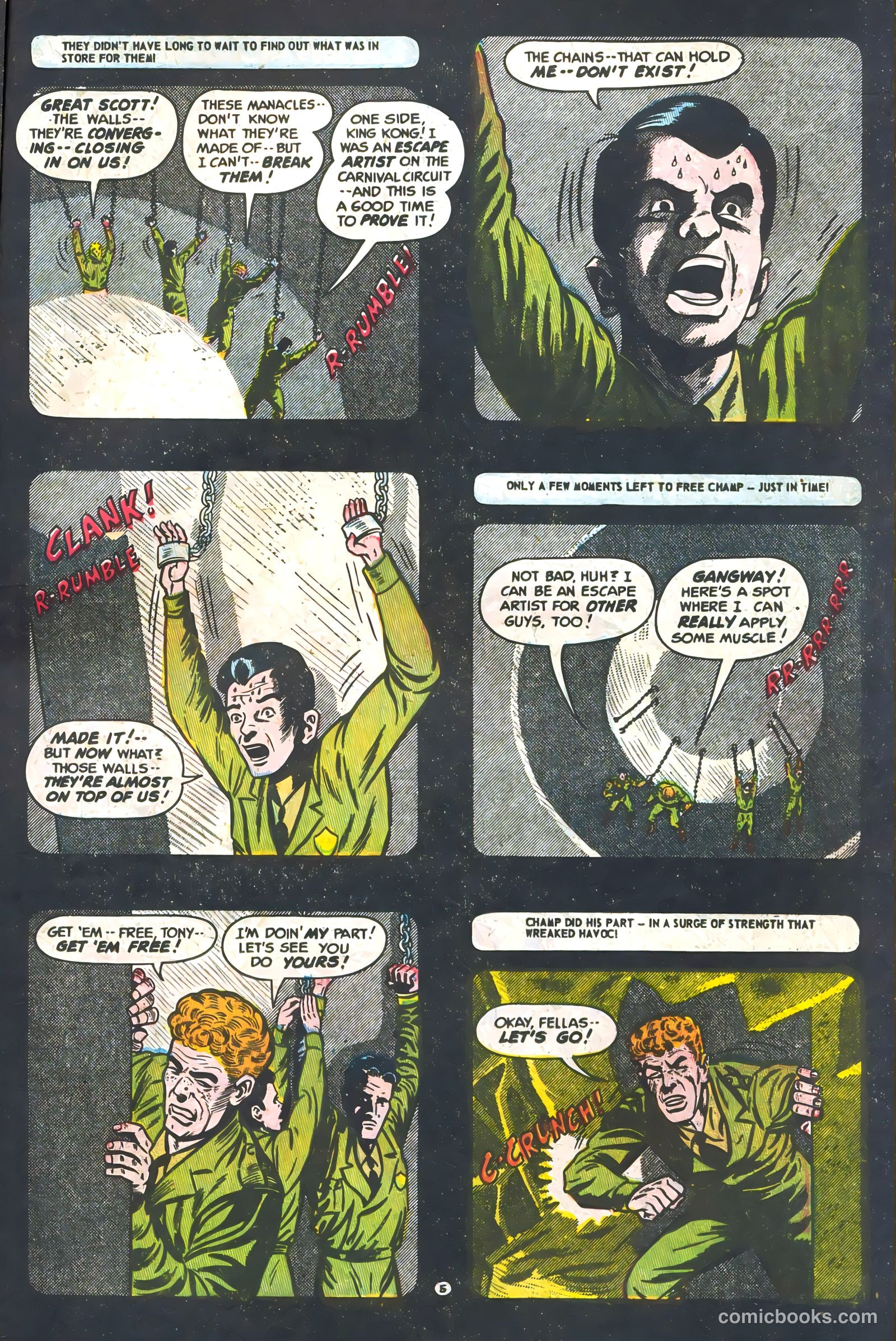 Commander Battle and the Atomic Sub #1 (1954) — page 21 of 36
