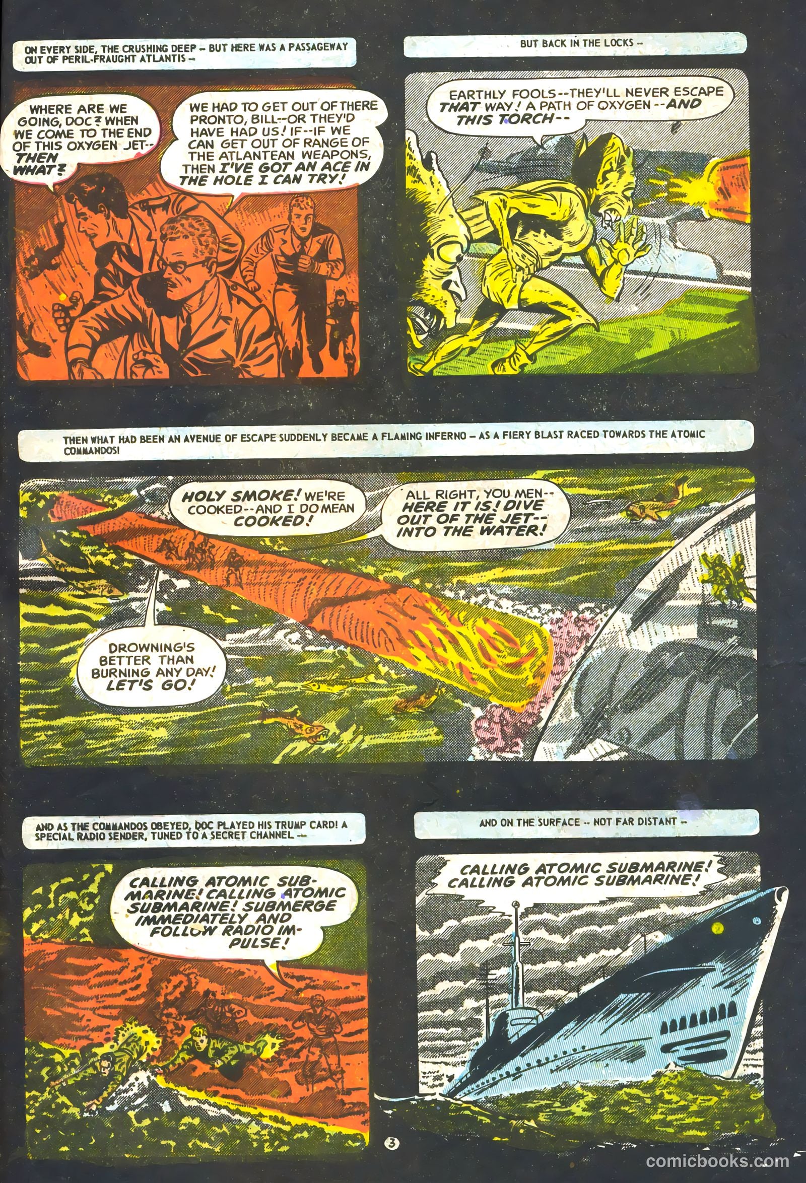 Commander Battle and the Atomic Sub #1 (1954) — page 29 of 36