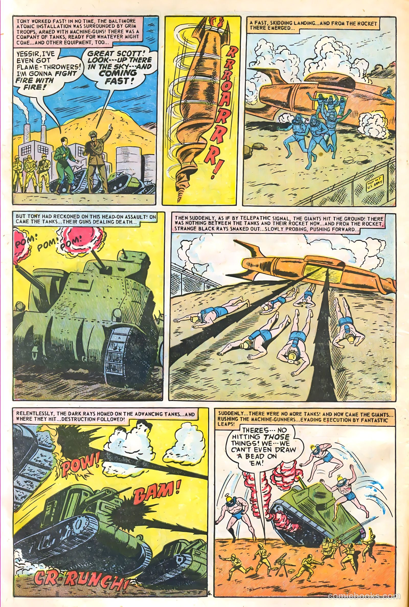 Commander Battle and the Atomic Sub #2 (1954) — page 8 of 36